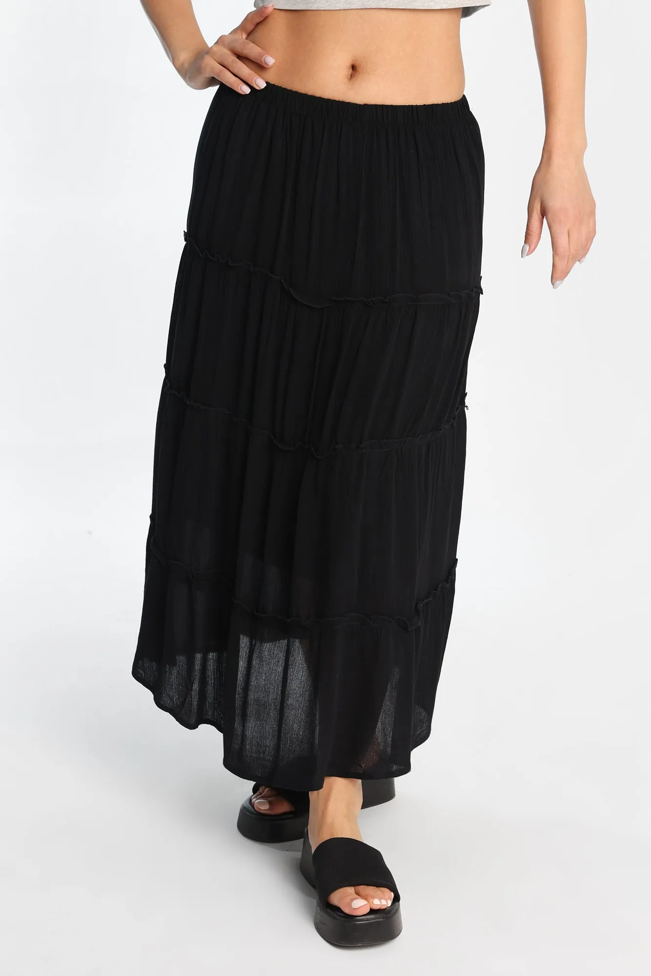 Tiered Maxi Skirt sold by Bluenotes product image thumbnail 2