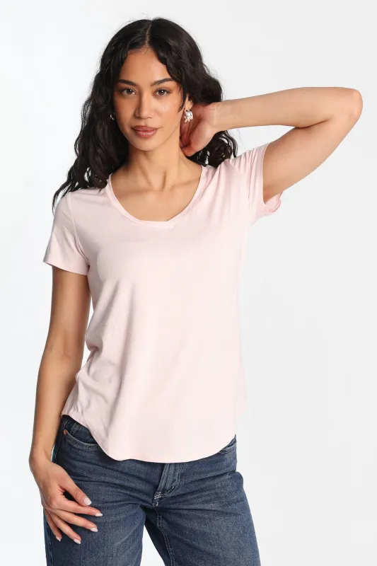 AERO Short Sleeve V-Neck Tee sold by Bluenotes