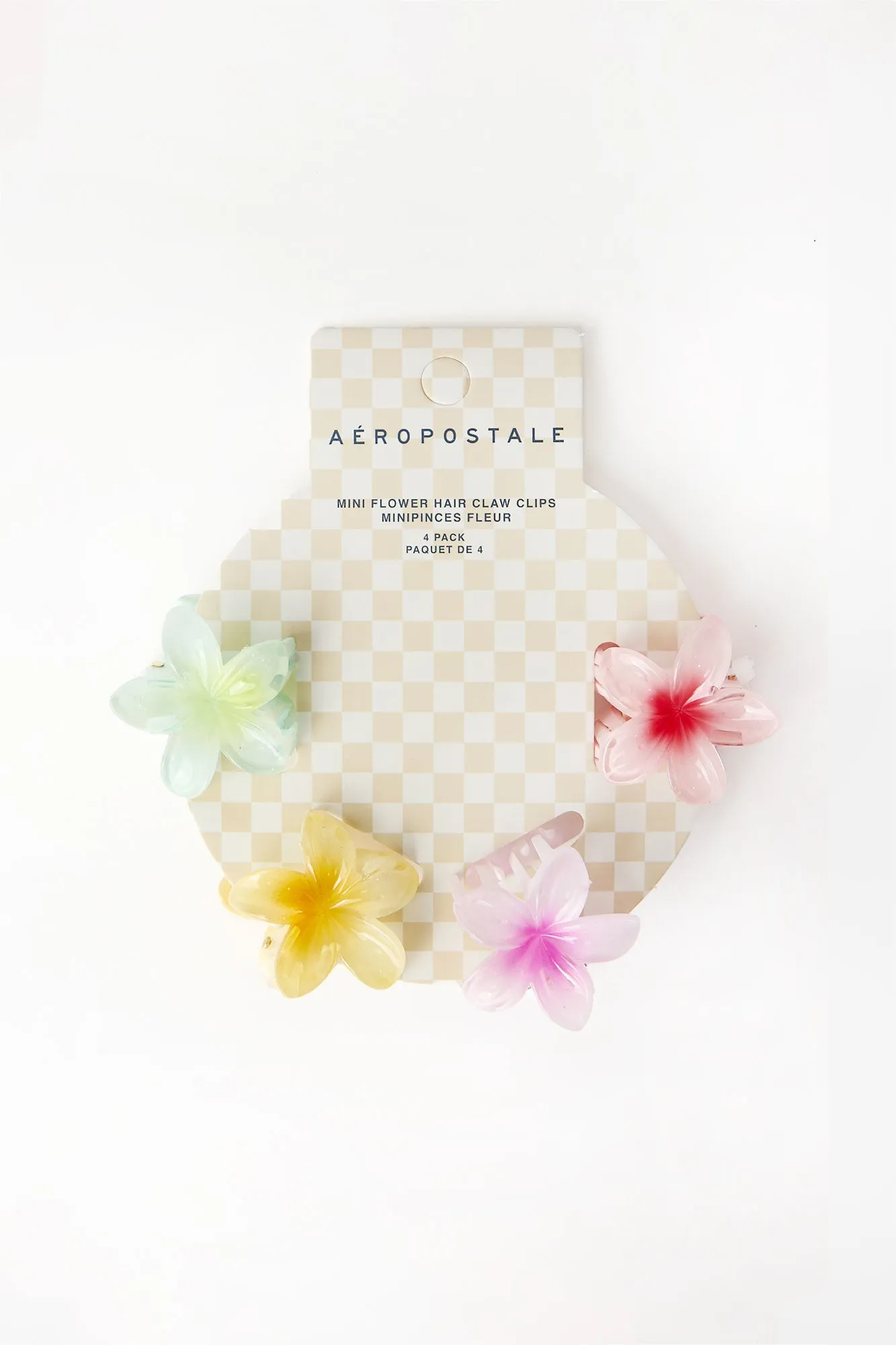 Aéropostale Flower Claw Clips 4-Pack sold by Bluenotes product image thumbnail 3