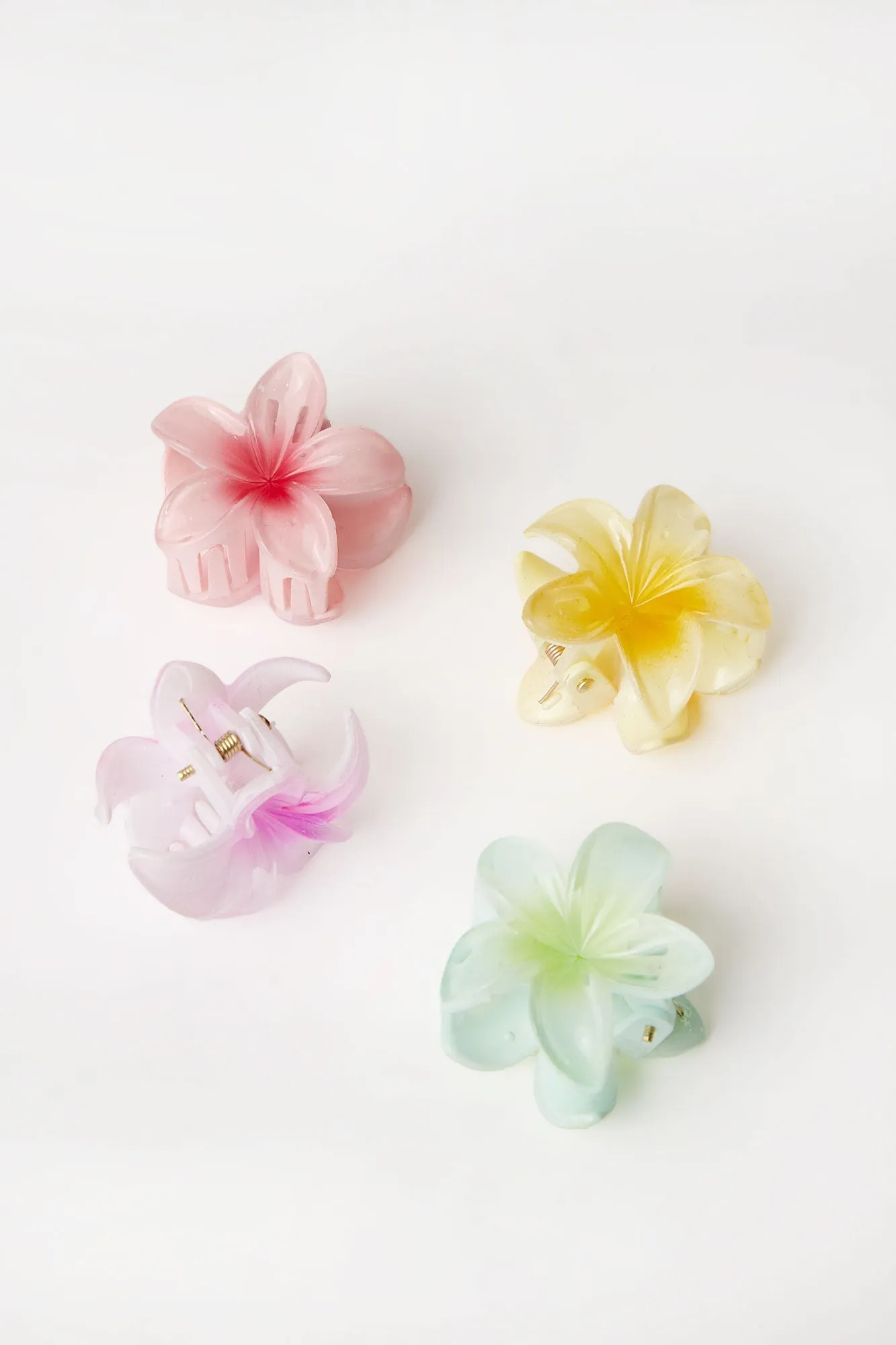 Aéropostale Flower Claw Clips 4-Pack sold by Bluenotes
