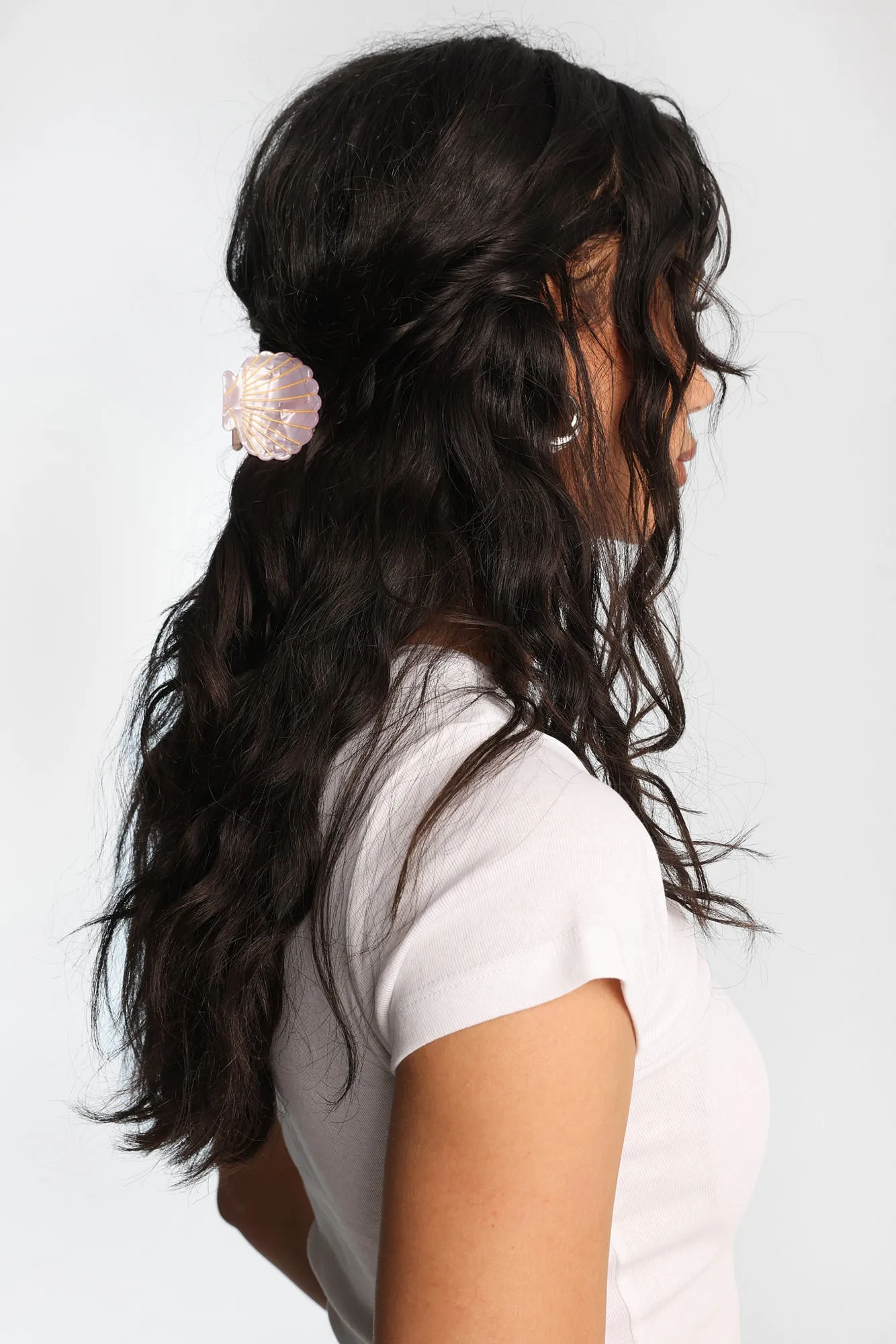 Aéropostale Seashell Clam Claw Clips 2-Pack sold by Bluenotes product image thumbnail 2