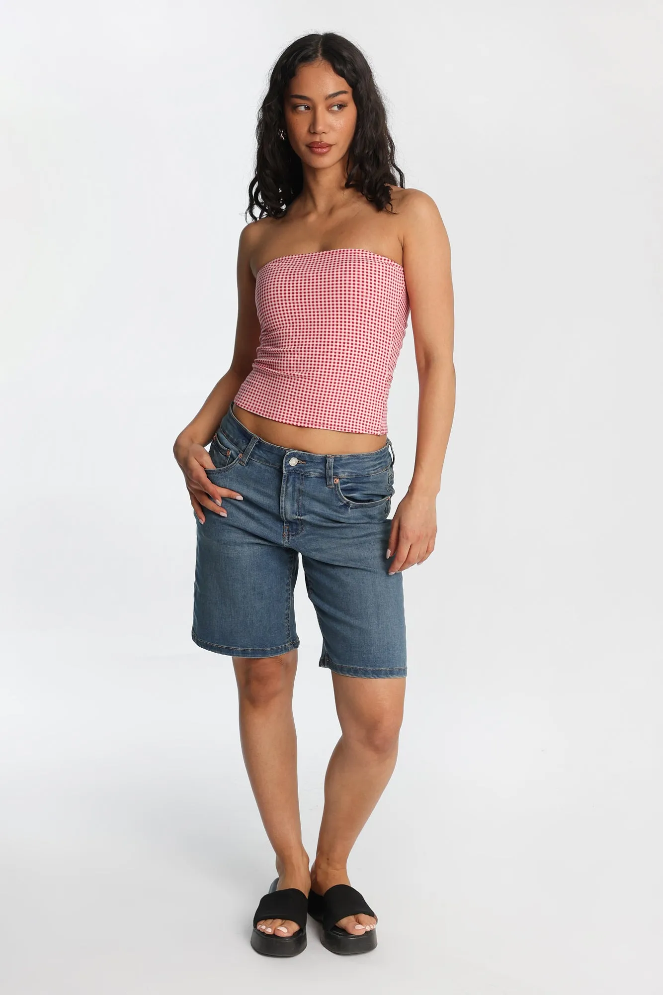High Rise Jorts sold by Bluenotes product image thumbnail 4