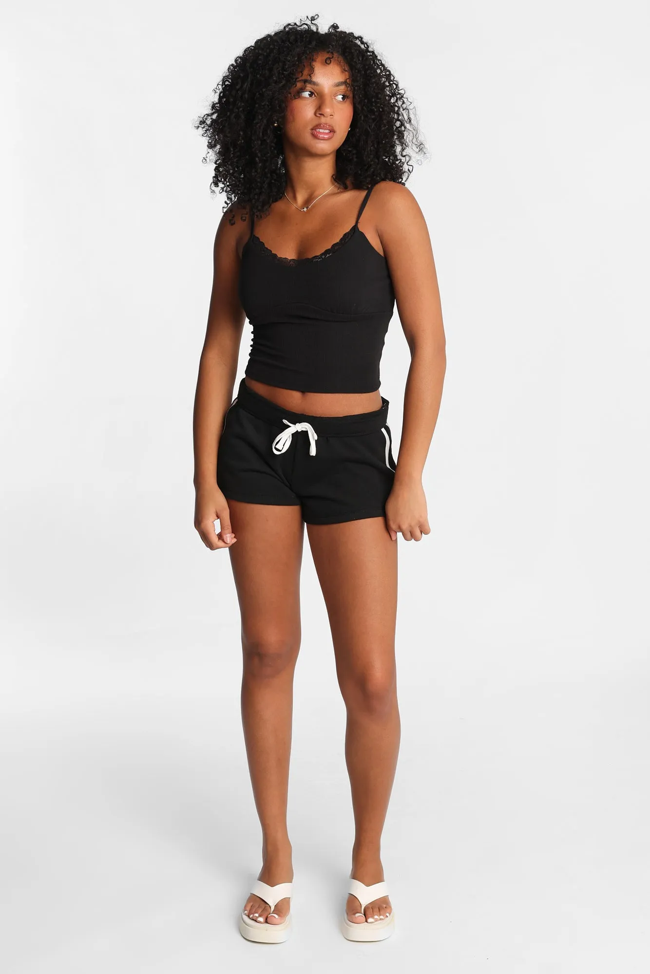 Low Rise Micro Fleece Shorts sold by Bluenotes product image thumbnail 4