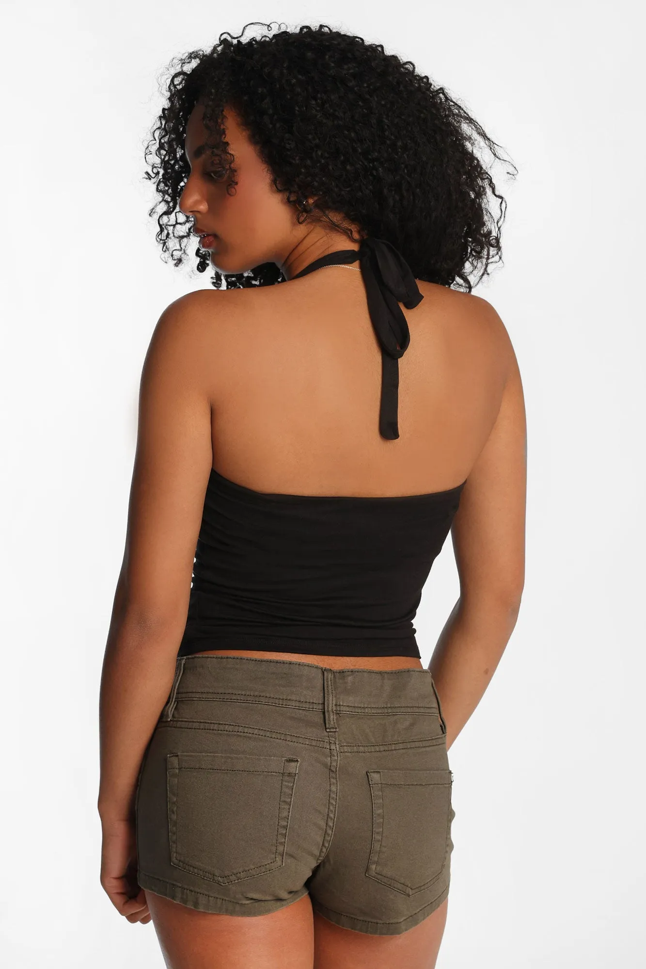 Super Soft V-Neck Halter Tank Top sold by Bluenotes product image thumbnail 4