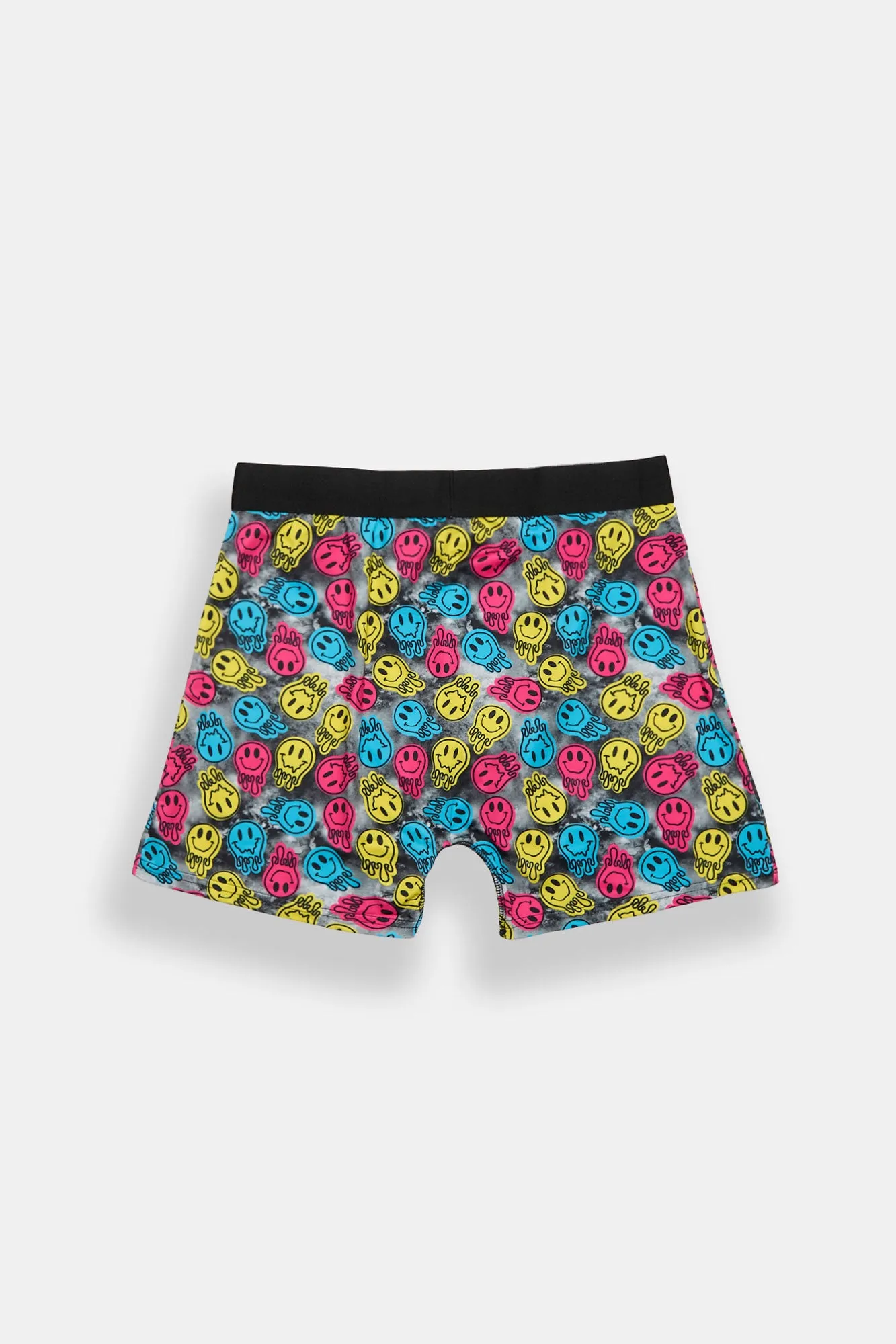 AERO Drippy Neon Smiley Face Printed Boxer Briefs sold by Bluenotes product image thumbnail 2