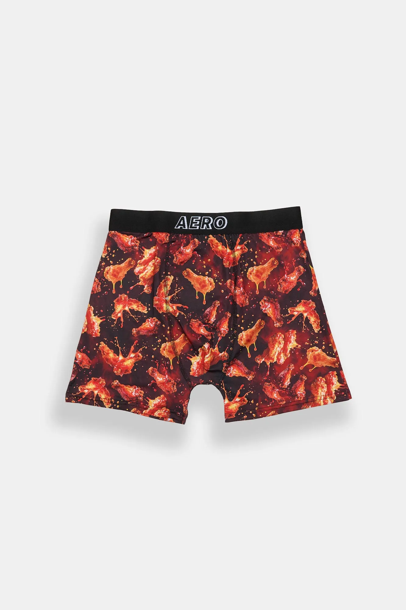 AERO Wings & Hot Sauce Printed Boxer Briefs sold by Bluenotes