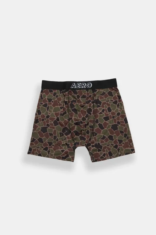 AERO Giraffe Print Boxer Briefs made by Aeropostale