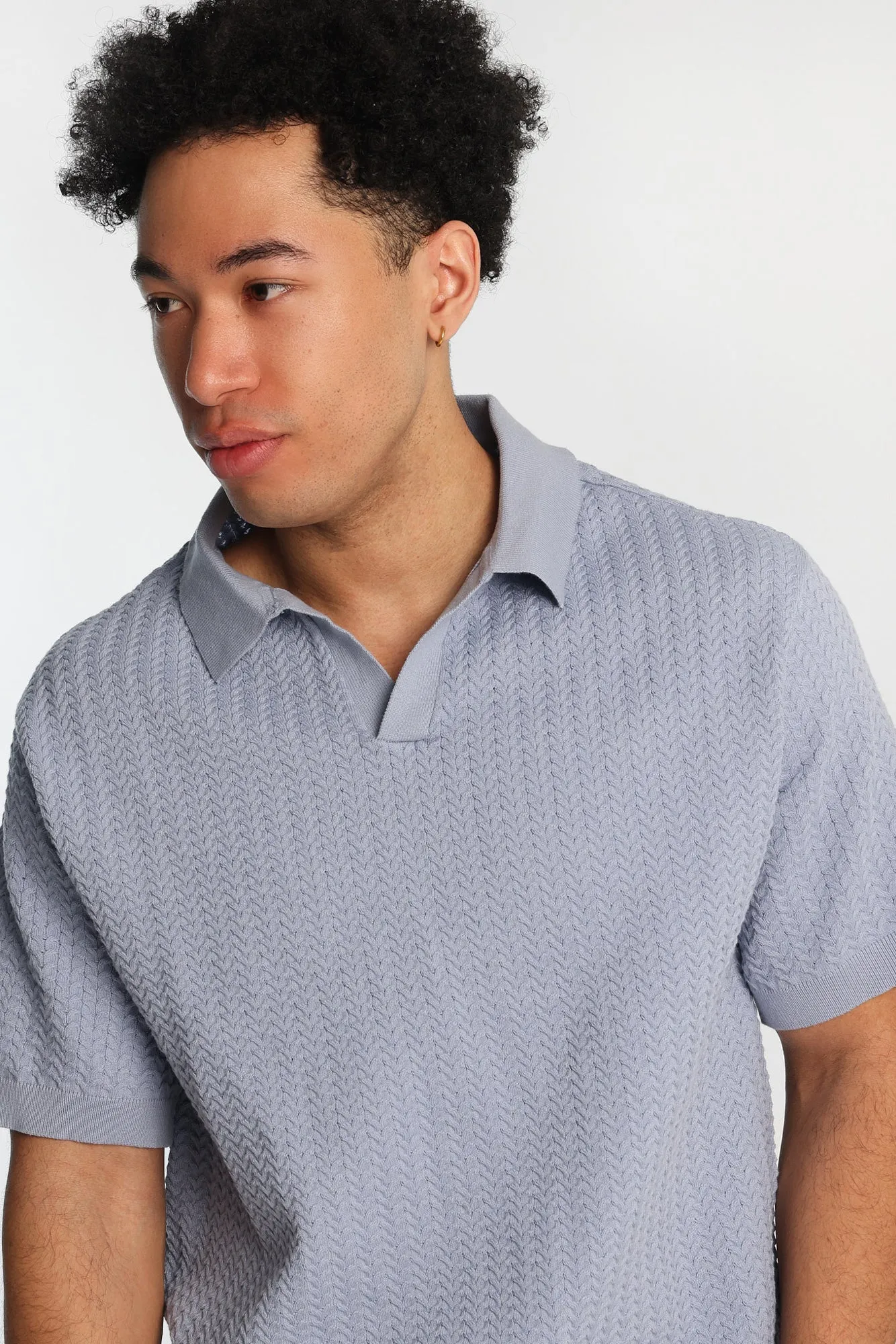 AERO Chevron Sweater Polo sold by Bluenotes product image thumbnail 2