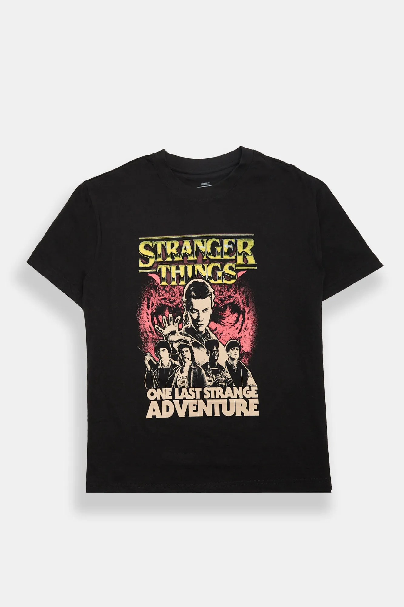 Stranger Things Graphic Boyfriend Tee sold by Bluenotes