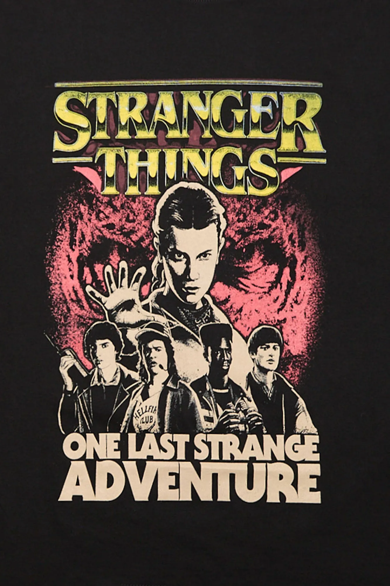Stranger Things Graphic Boyfriend Tee sold by Bluenotes product image thumbnail 2