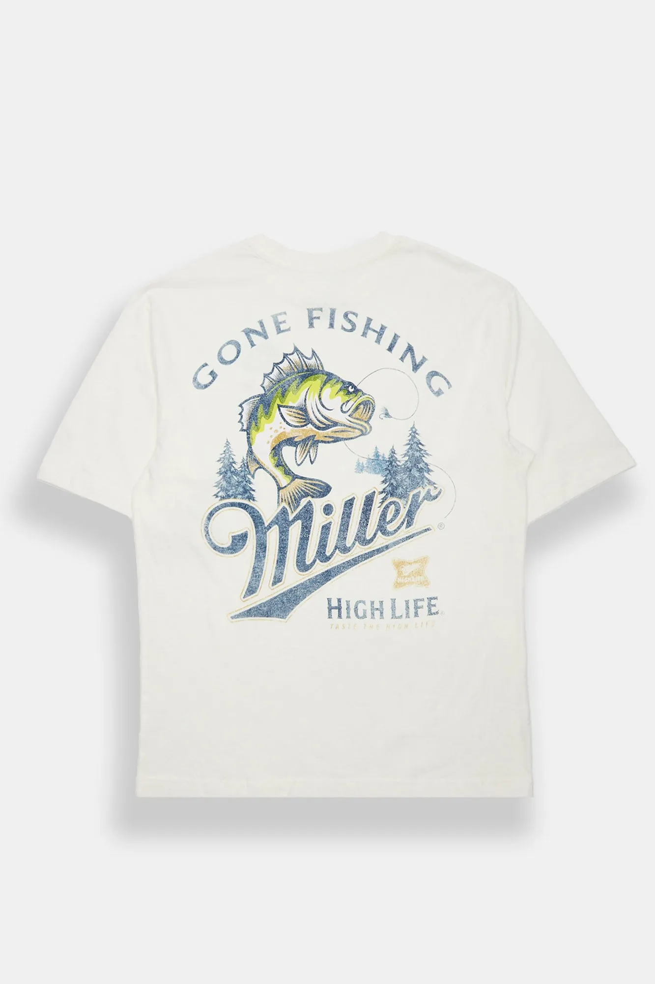 Miller Gone Fishing Graphic Tee sold by Bluenotes