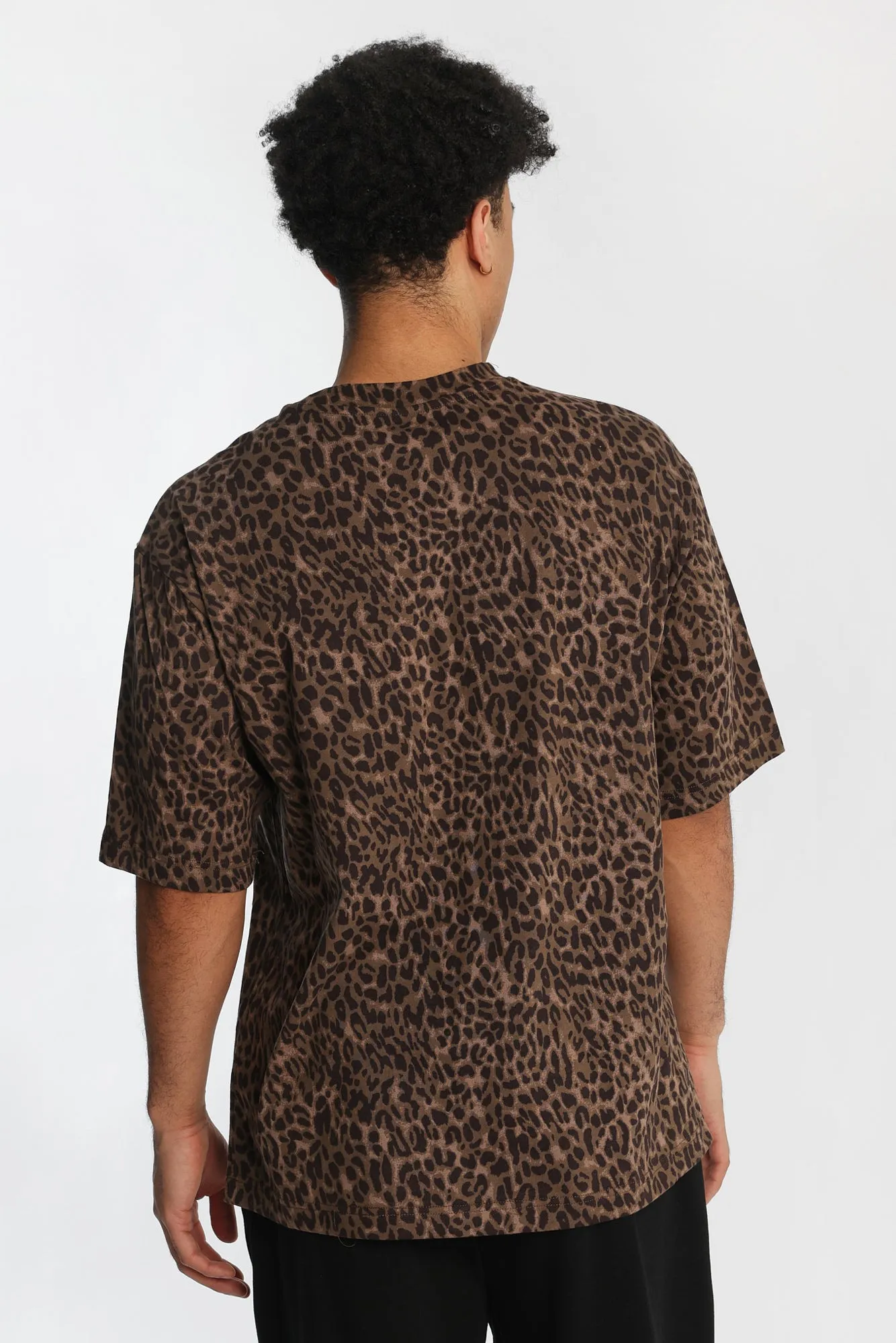 Cheetah Oversized Tee sold by Bluenotes product image thumbnail 3