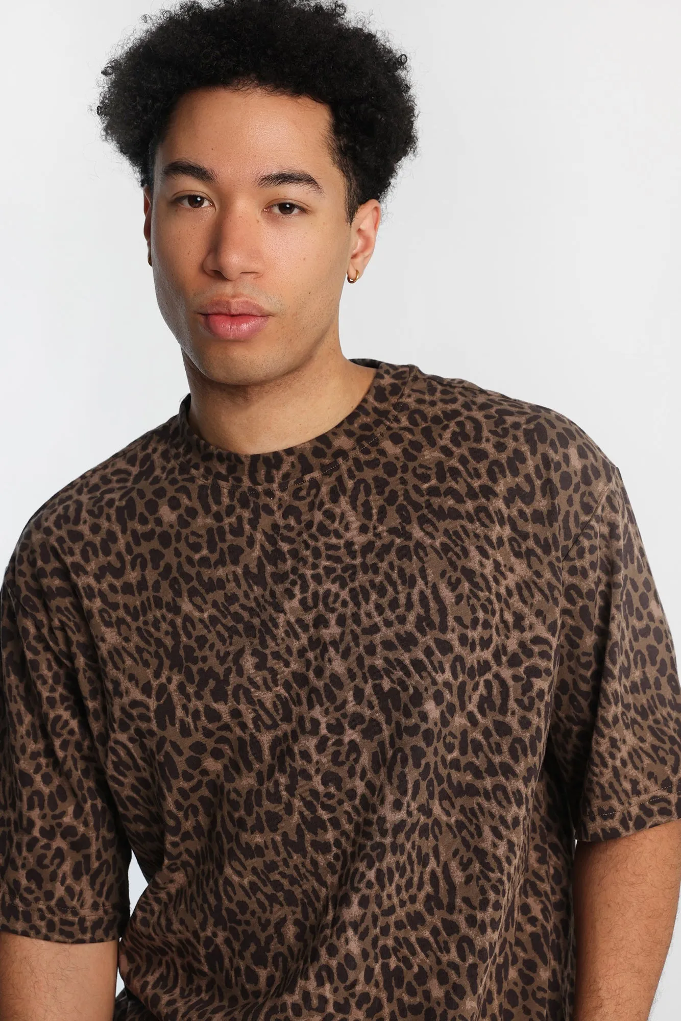 Cheetah Oversized Tee sold by Bluenotes product image thumbnail 2