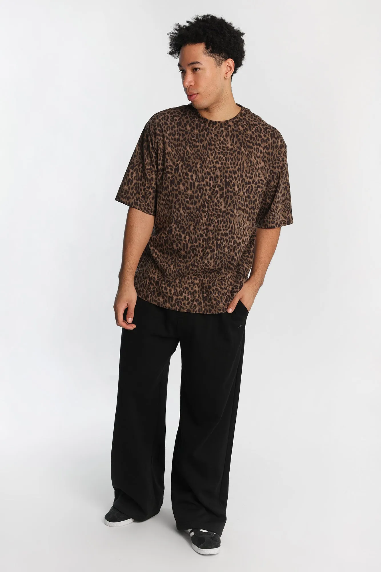 Cheetah Oversized Tee sold by Bluenotes product image thumbnail 4
