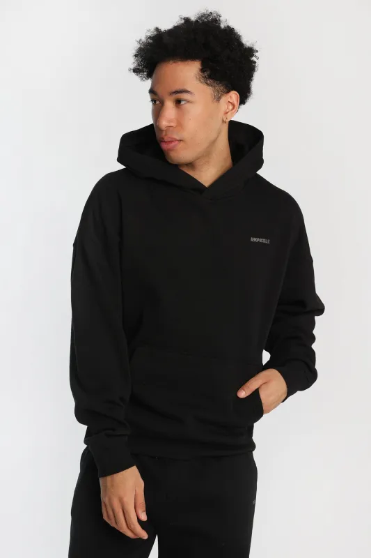 Aéropostale Embroidered Boxy Hoodie made by Aeropostale
