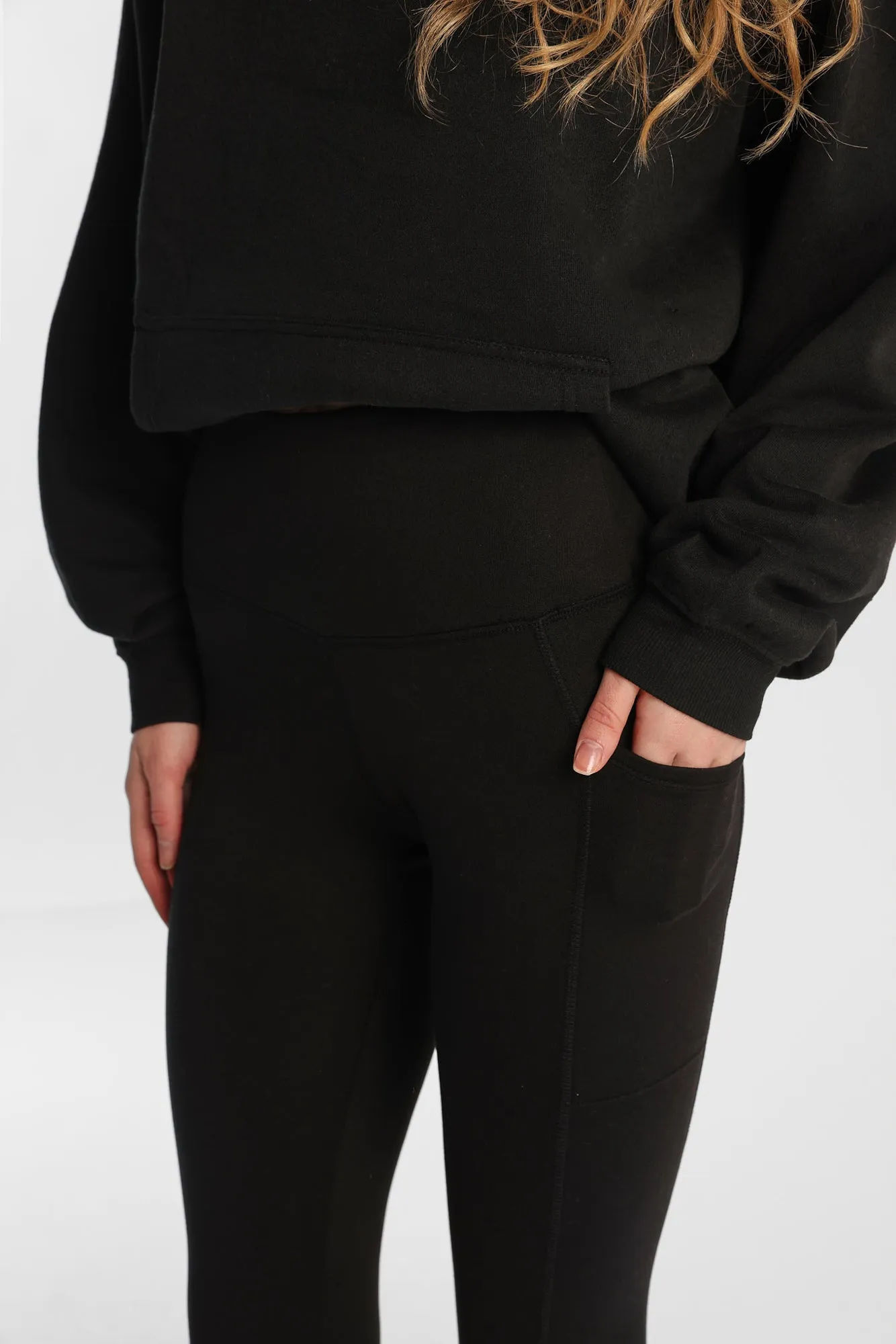 Super Soft Fleeceback Pocket Leggings sold by Bluenotes product image thumbnail 3