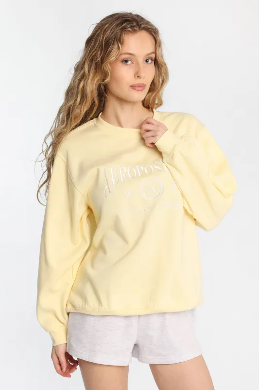 AERO Oversized Crew Neck Sweatshirt sold by Bluenotes