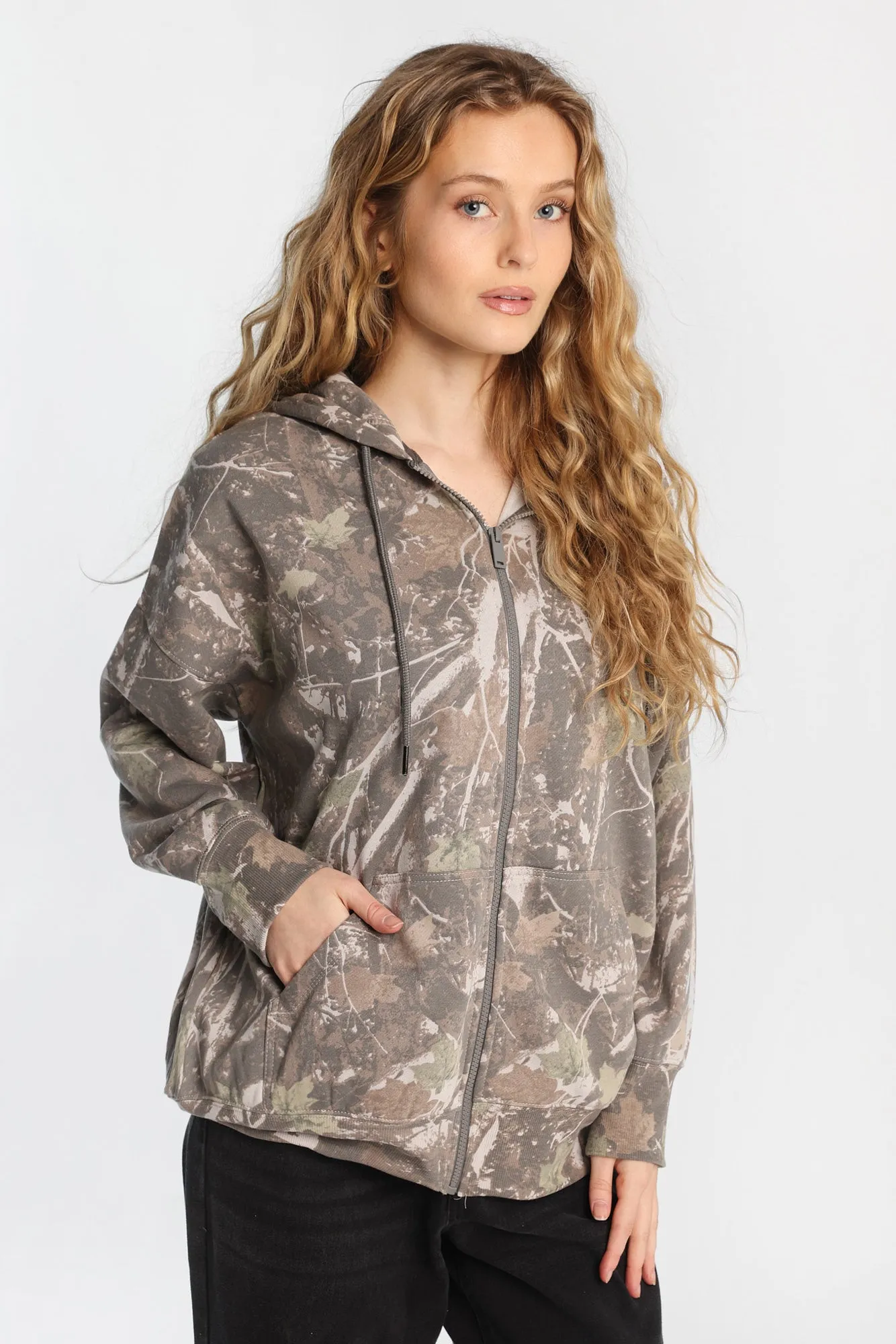 AERO Oversized Zip-Up Hoodie sold by Bluenotes product image thumbnail 5