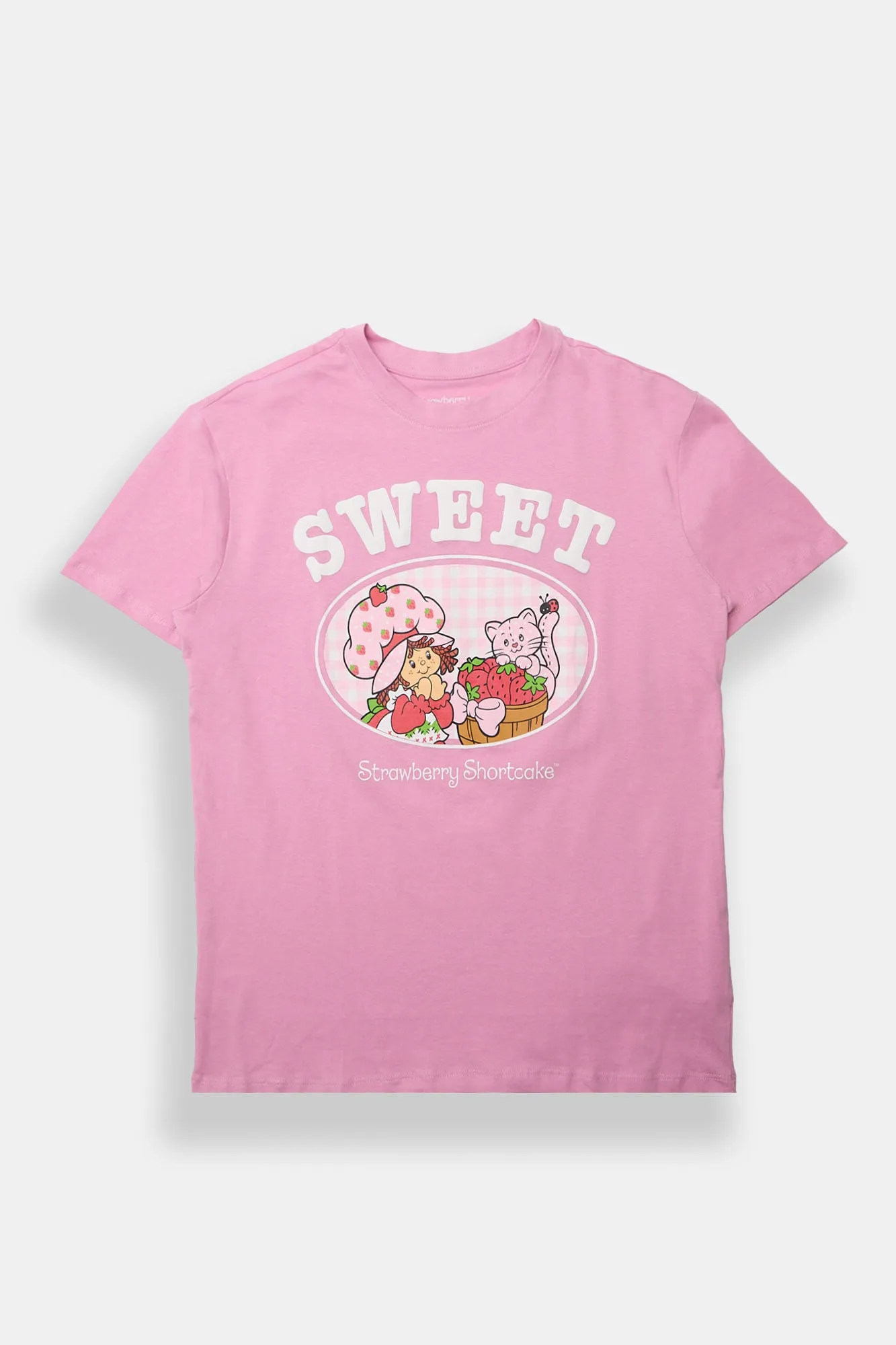 Strawberry Shortcake Fresh Berries Graphic Boyfriend Tee sold by Bluenotes product image thumbnail 2