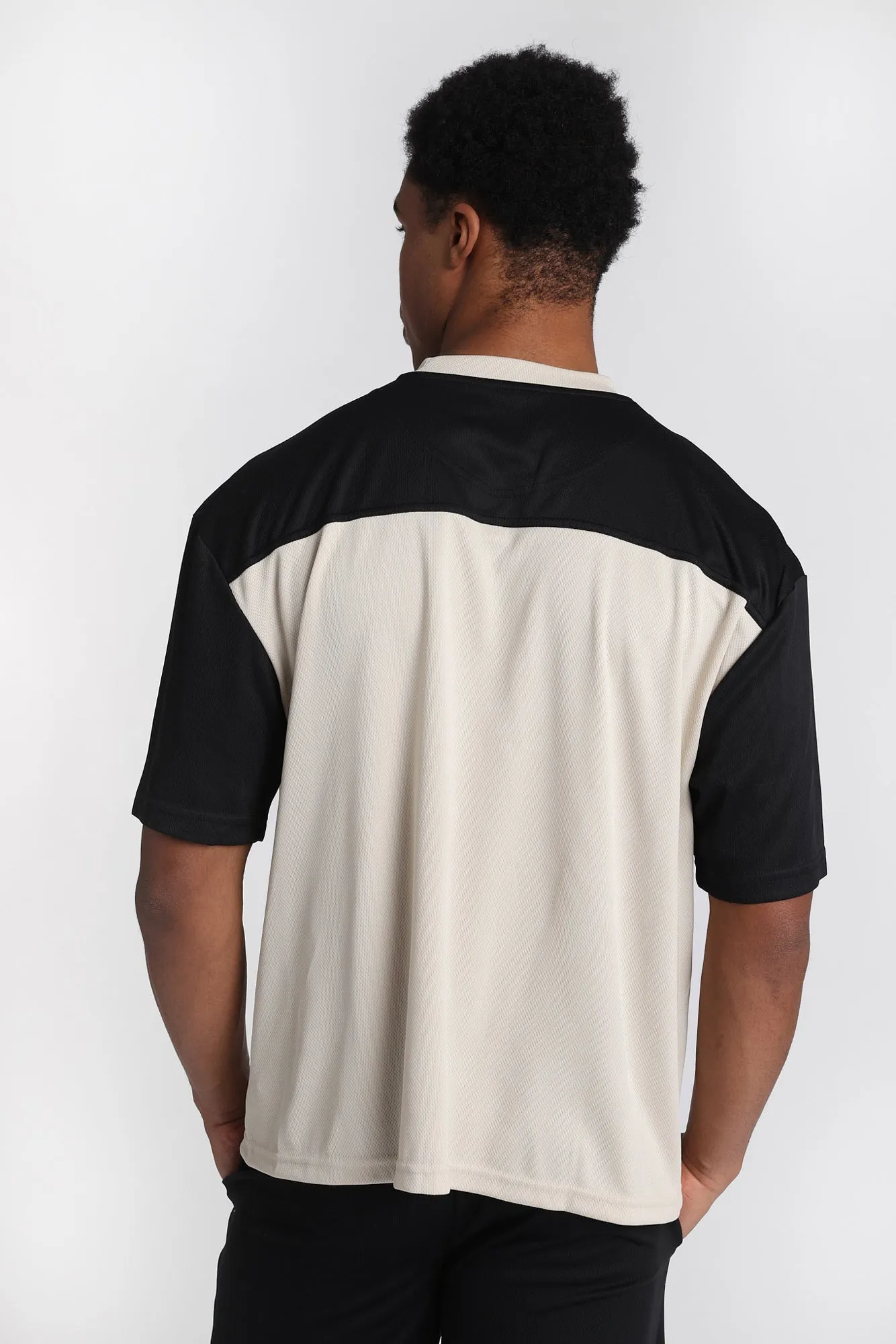 F1 Graphic Boxy Mesh Football Jersey sold by Bluenotes product image thumbnail 3