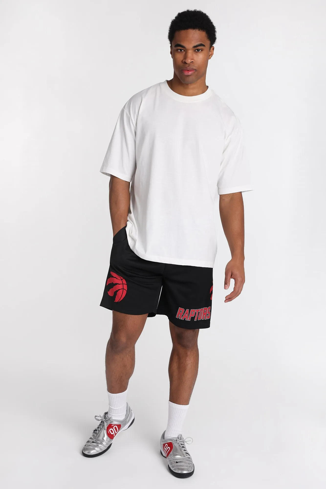 Toronto Raptors Graphic Mesh Shorts sold by Bluenotes product image thumbnail 4