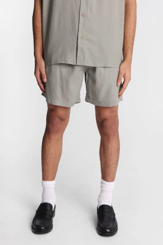 Linen-Blend 7" Shorts made by Bluenotes