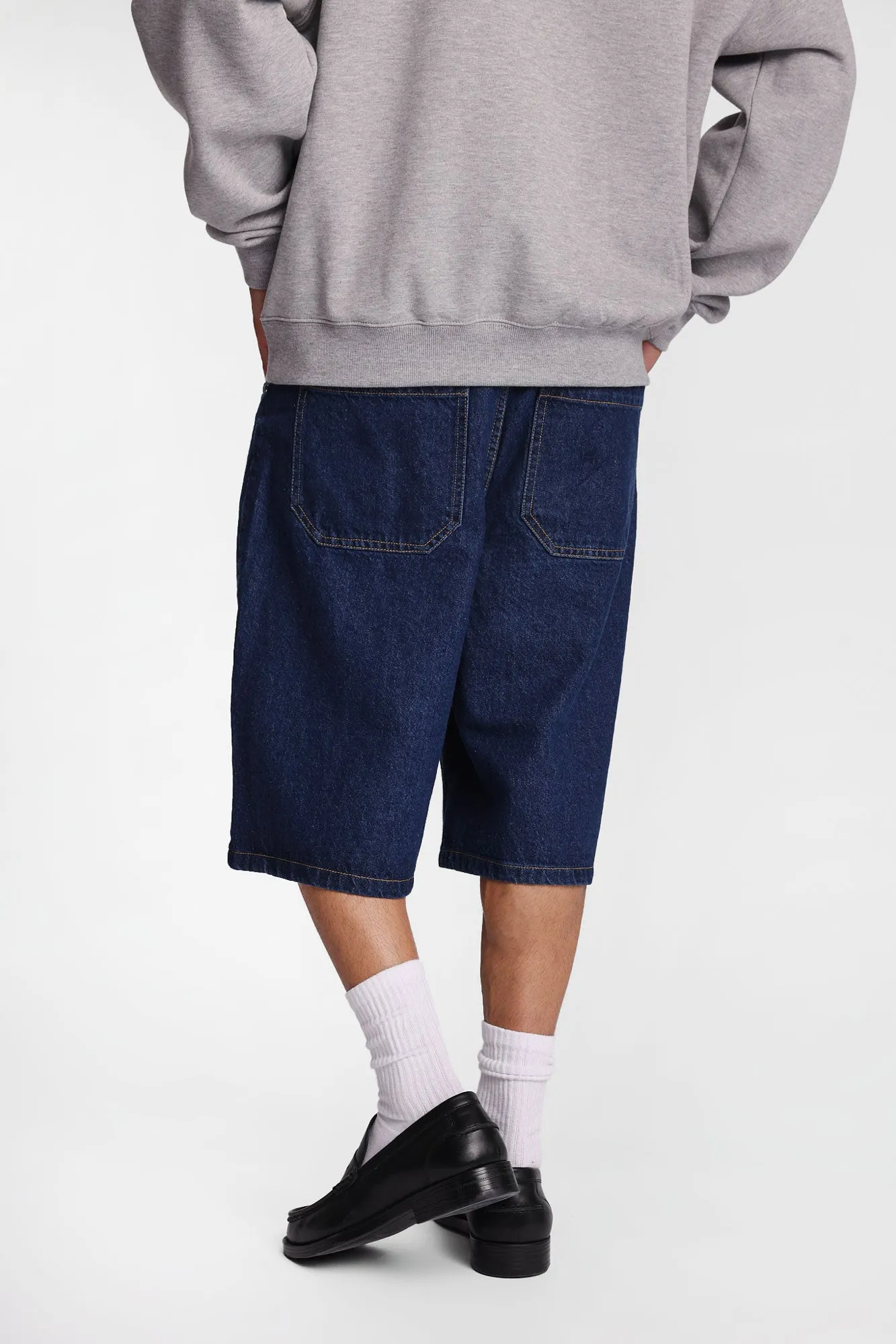 Baggy Denim Shorts sold by Bluenotes product image thumbnail 3