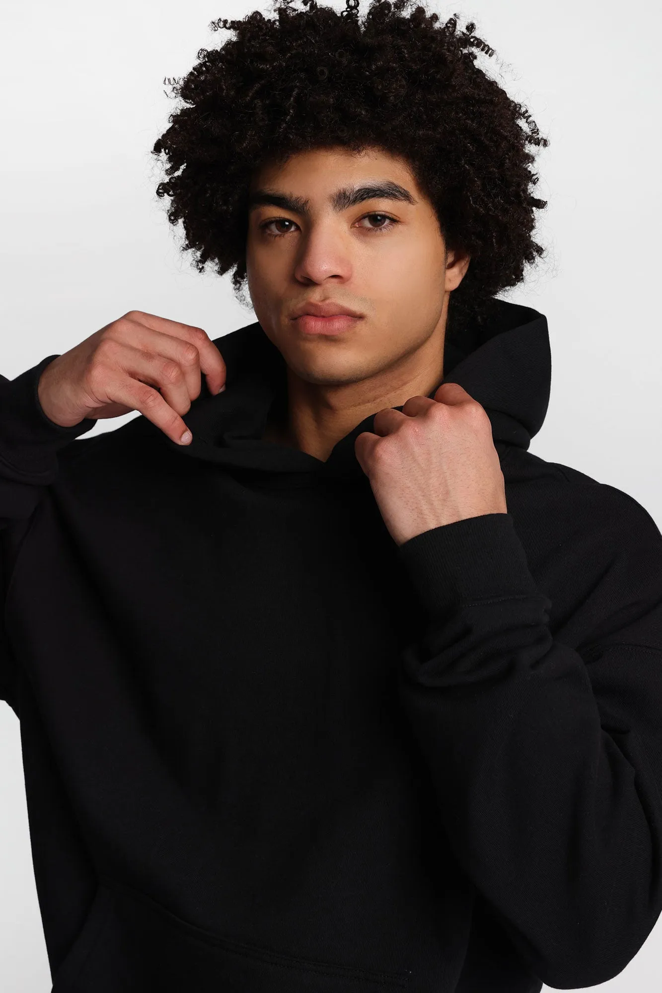 North Western Heavyweight Fleece Boxy Hoodie sold by Bluenotes product image thumbnail 3