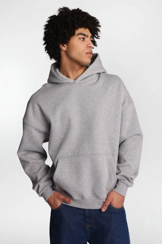 North Western Heavyweight Fleece Boxy Hoodie made by Bluenotes