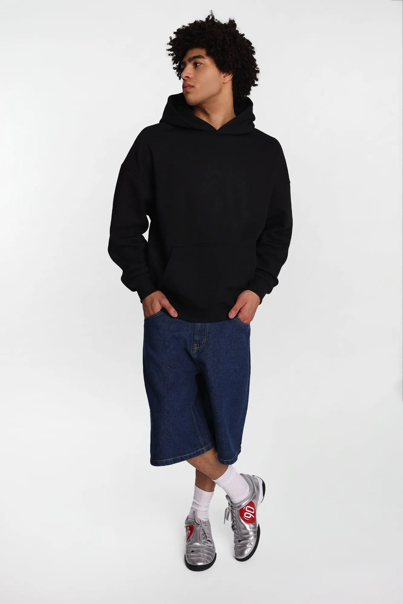 North Western Heavyweight Fleece Boxy Hoodie sold by Bluenotes product image thumbnail 5