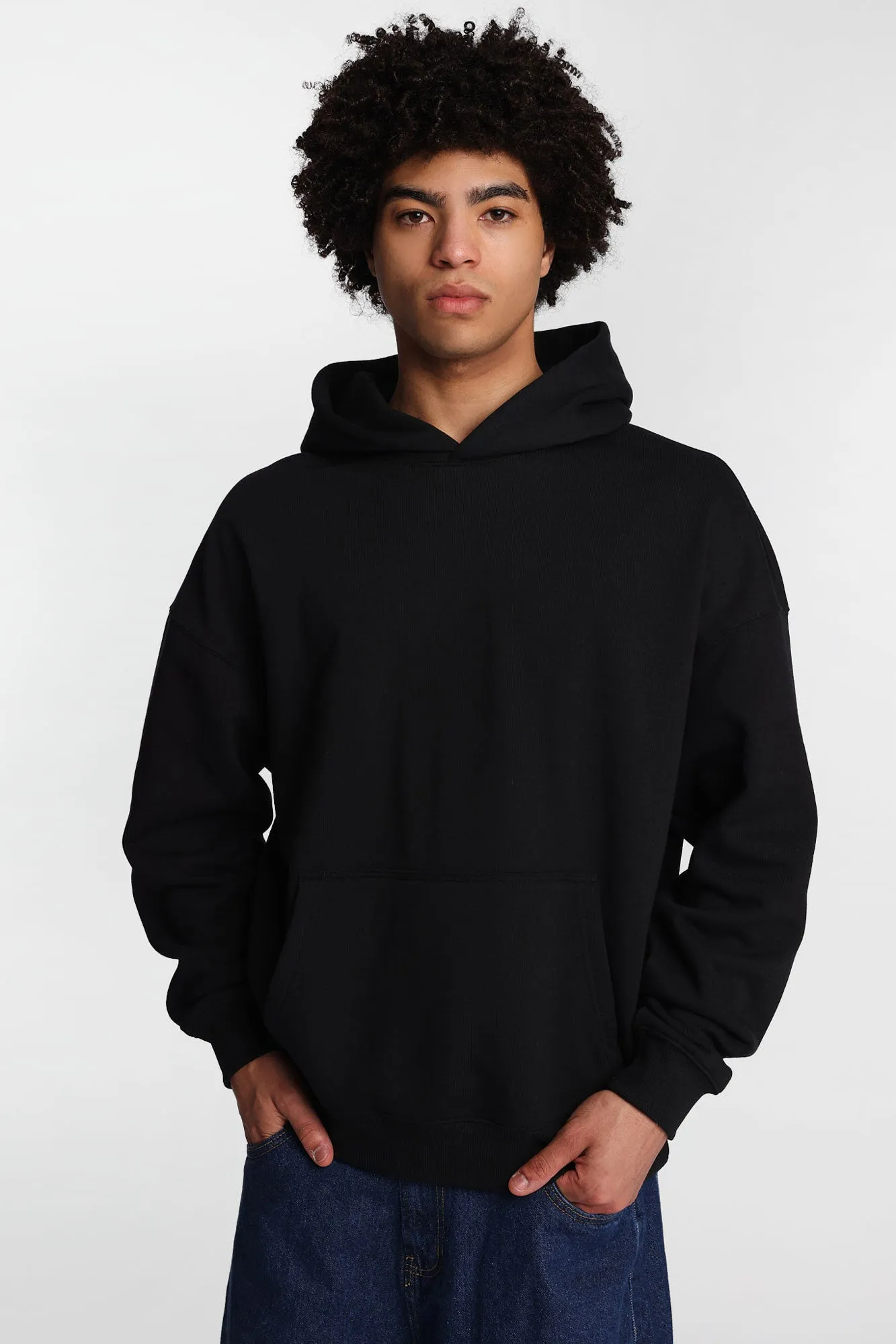 North Western Heavyweight Fleece Boxy Hoodie sold by Bluenotes product image thumbnail 2