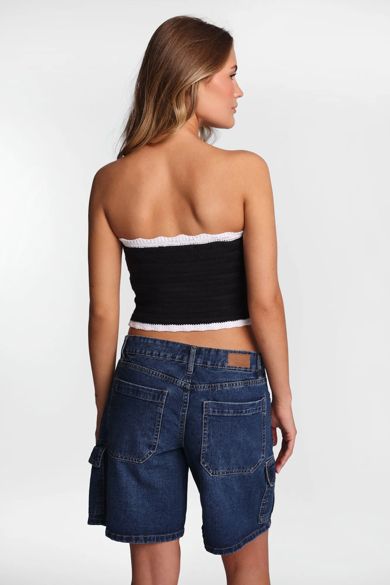 Crochet-Style Tube Top sold by Bluenotes product image thumbnail 4