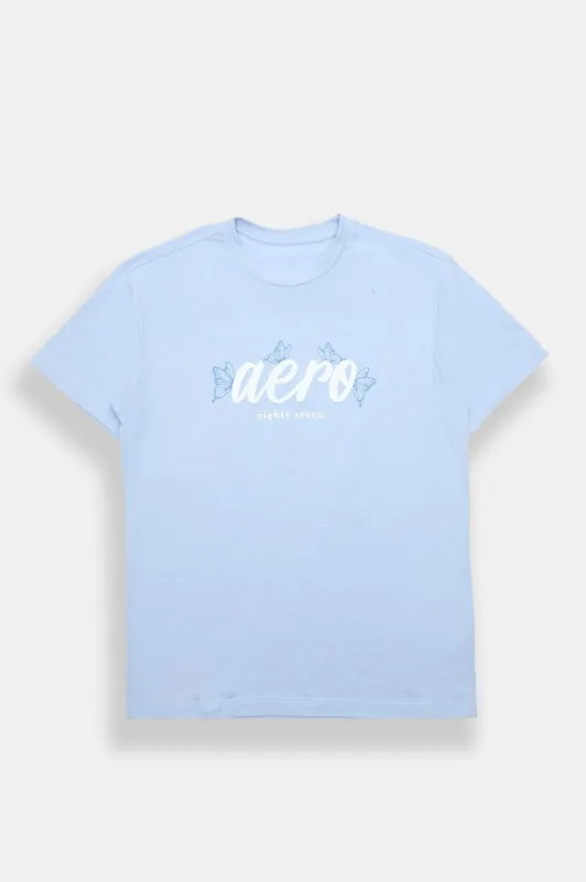 Aéropostale Butterfly Graphic Boyfriend Tee sold by Bluenotes