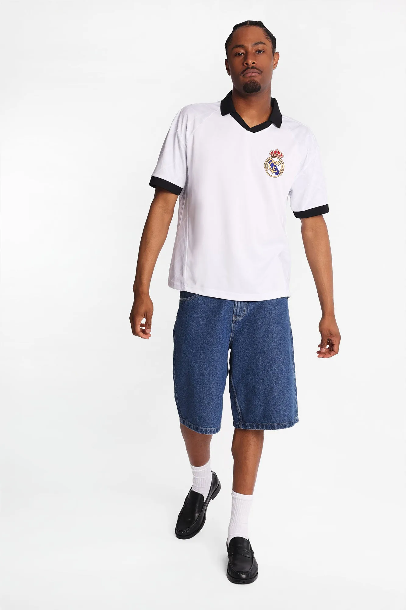 Real Madrid Football Club 7 Graphic Oversized Soccer Jersey sold by Bluenotes product image thumbnail 4
