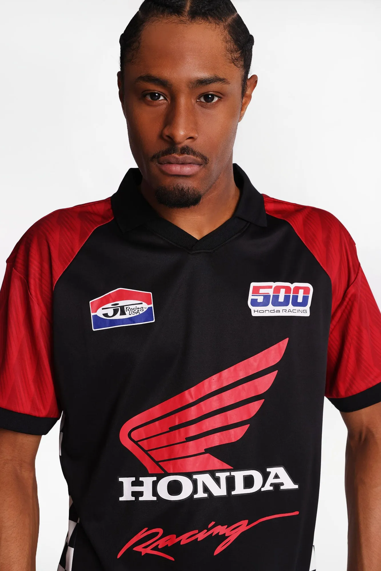 Honda Racing 500 Graphic Oversized Soccer Jersey sold by Bluenotes product image thumbnail 2
