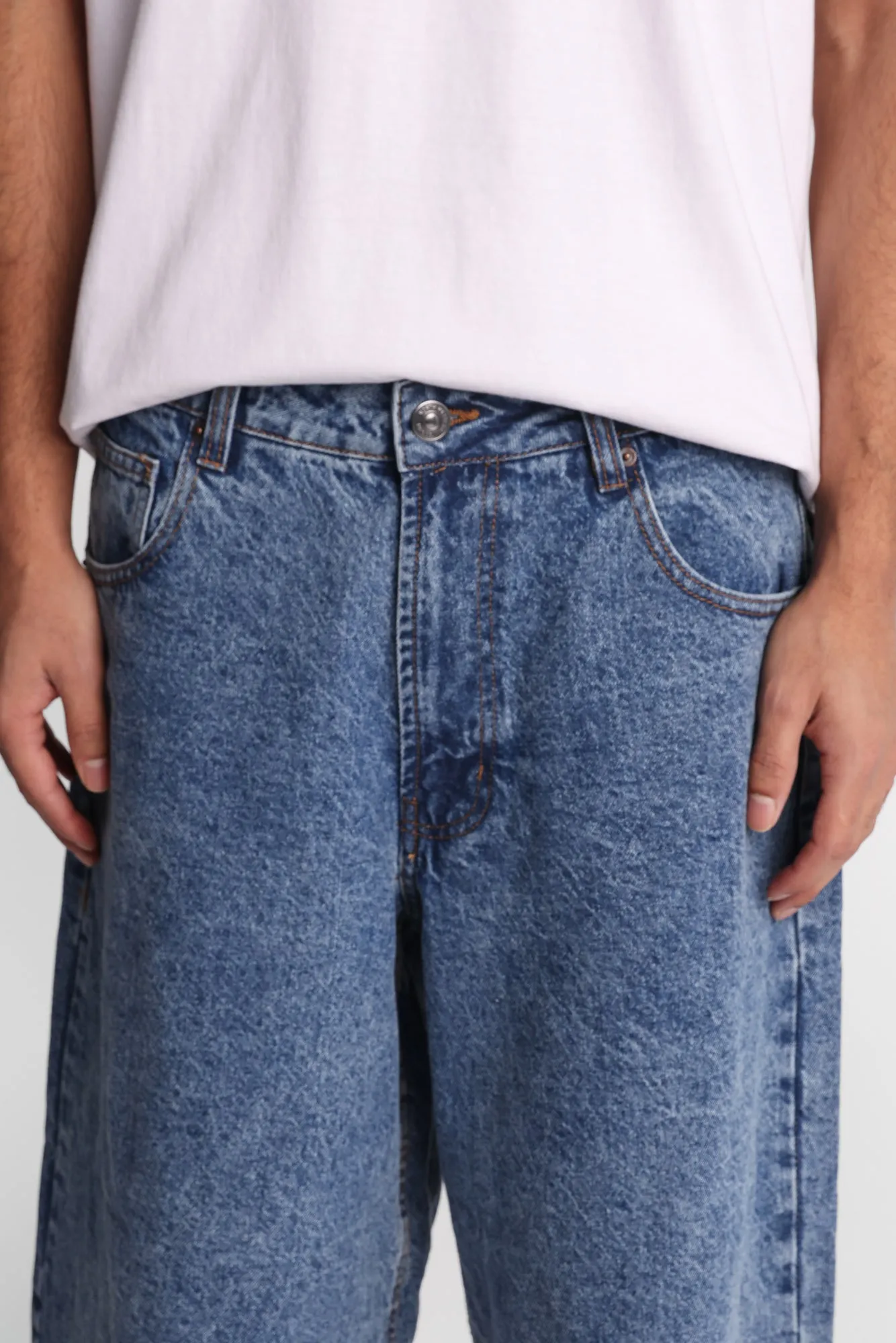 Aces Card & Die Embroidered Baggy Jorts sold by Bluenotes product image thumbnail 3