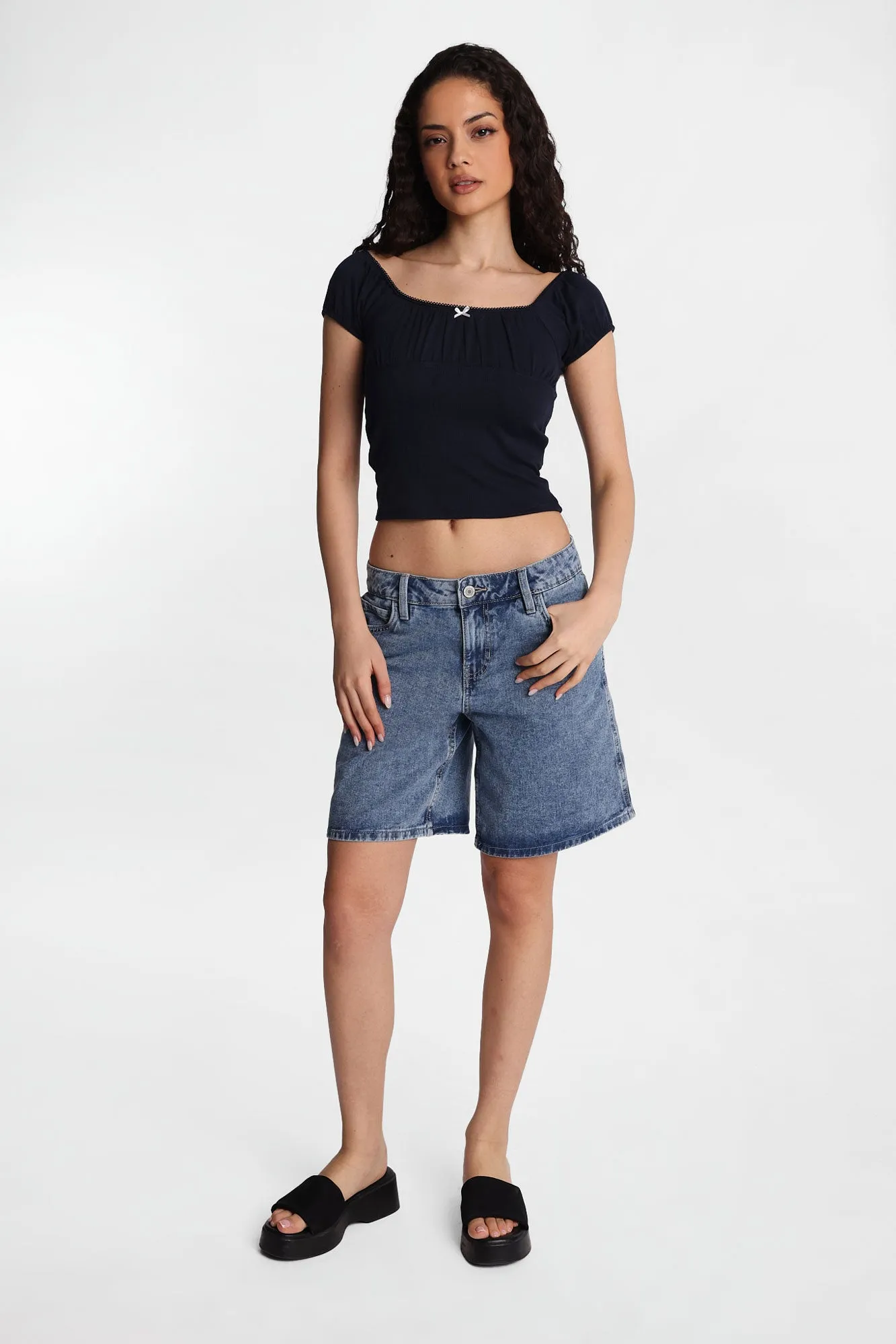 Low Rise Jorts sold by Bluenotes product image thumbnail 4