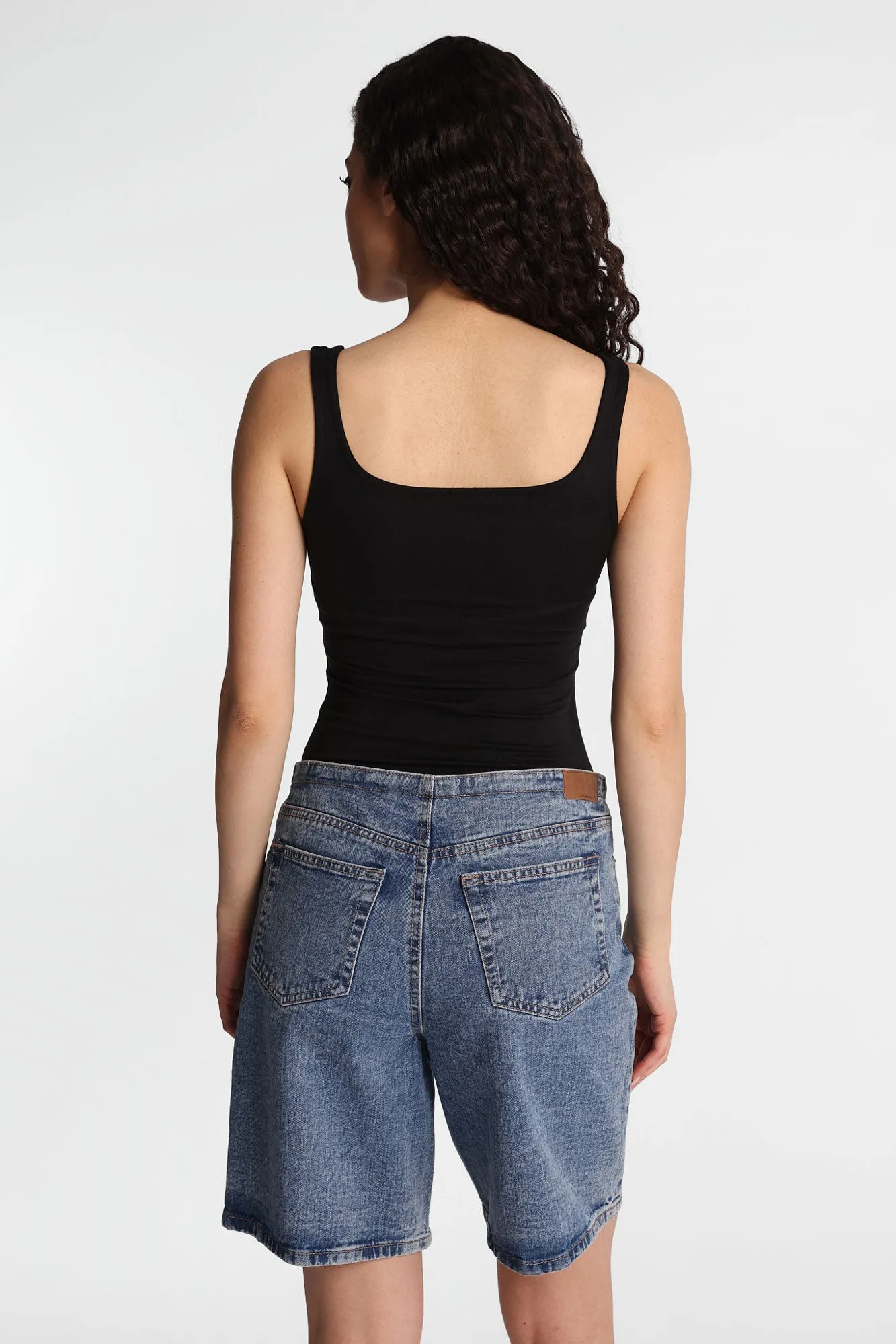 AERO Super Soft Square Neck Tank Bodysuit sold by Bluenotes product image thumbnail 4