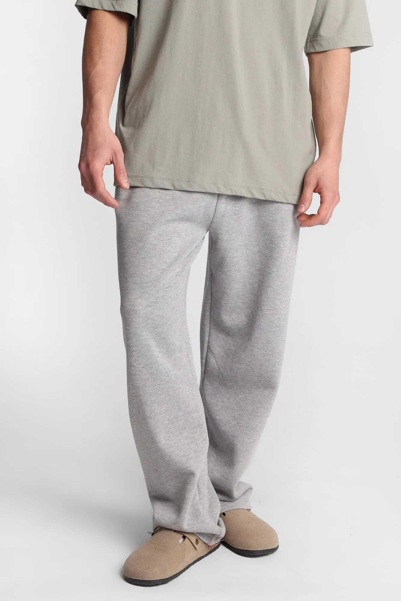 North Western Embroidered Patch Straight Leg Sweatpants sold by Bluenotes