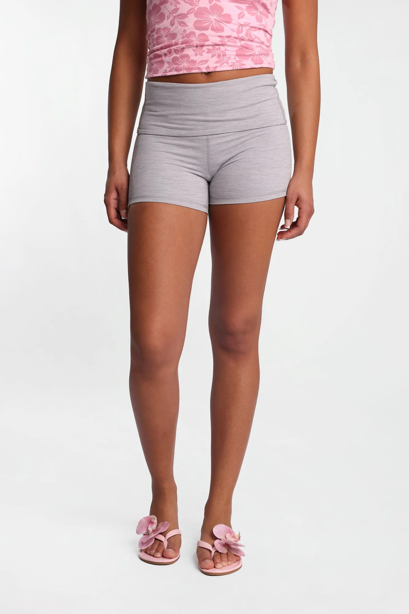 Super Smooth Foldover Bike Shorts sold by Bluenotes