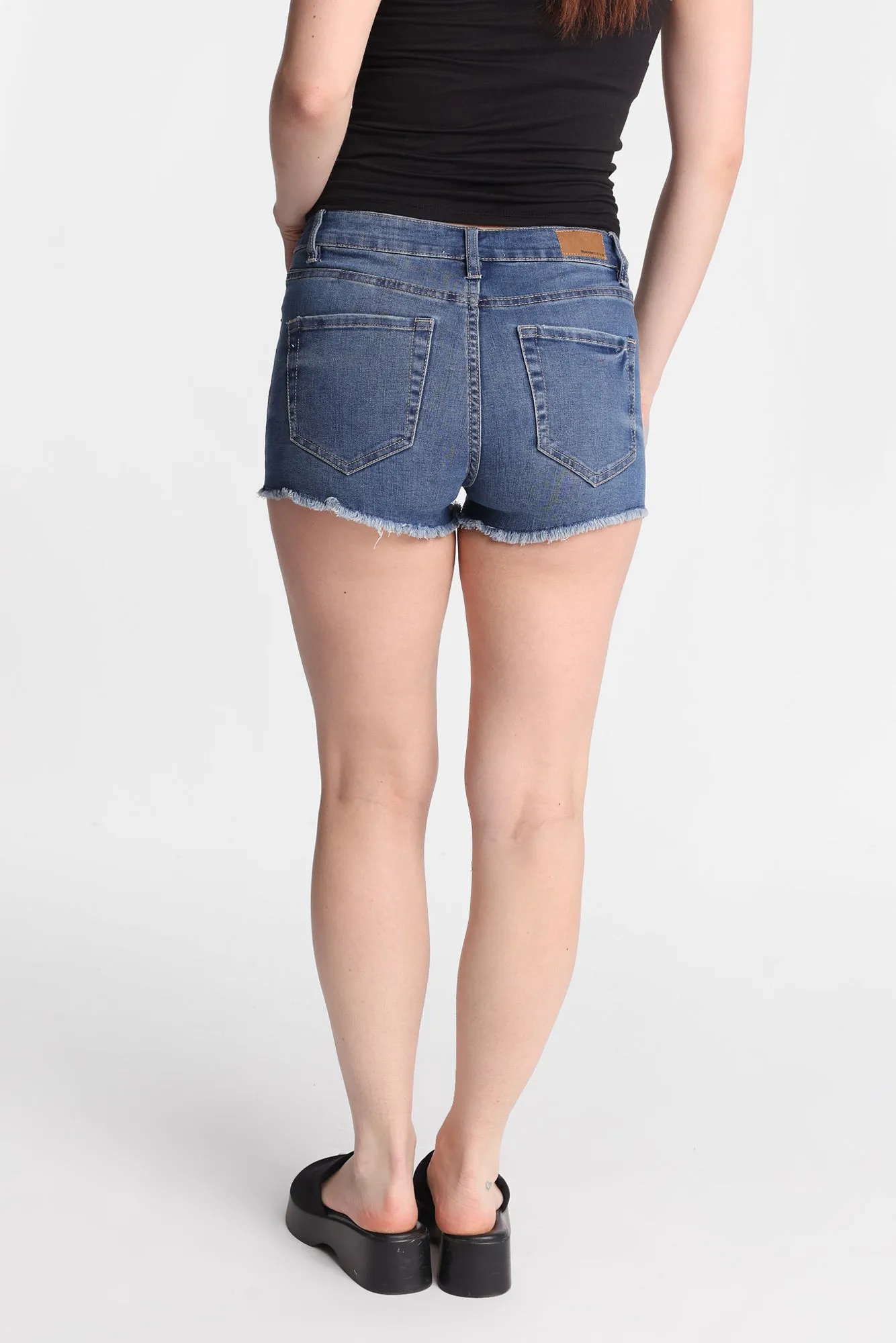 High Rise Festival Denim Shorty sold by Bluenotes product image thumbnail 3
