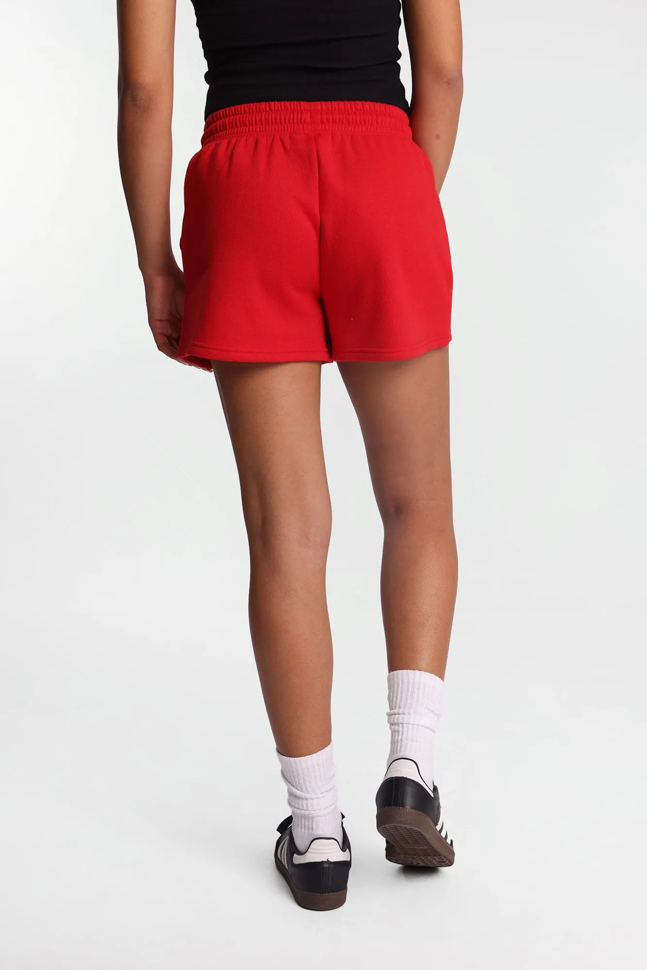 Mexico Embroidered Patch Slouchy Fleece Shorts sold by Bluenotes product image thumbnail 3