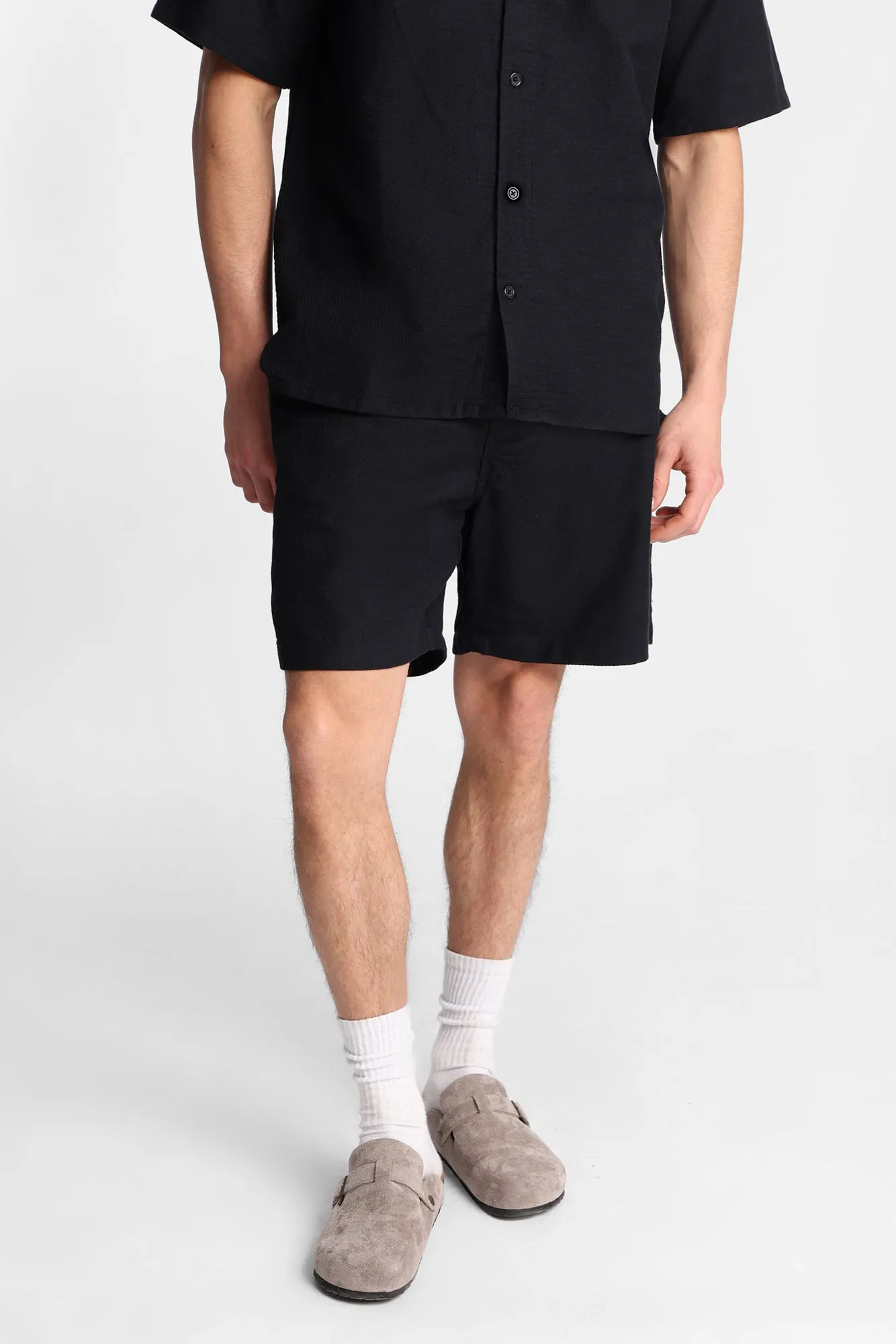 AERO Textured Chevron Knit Shorts sold by Bluenotes product image thumbnail 2