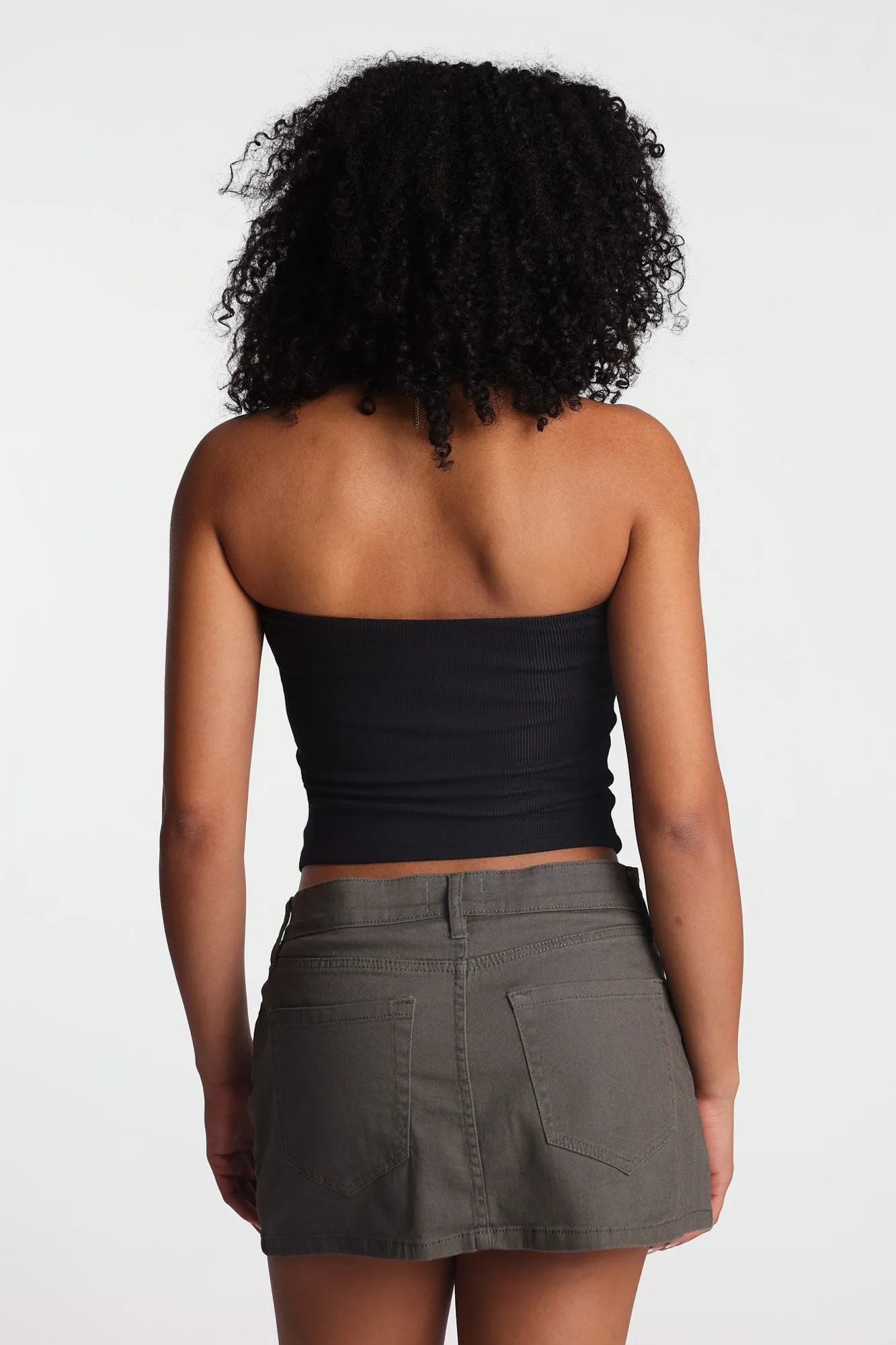 AERO Graphic Ribbed Tube Top sold by Bluenotes product image thumbnail 4