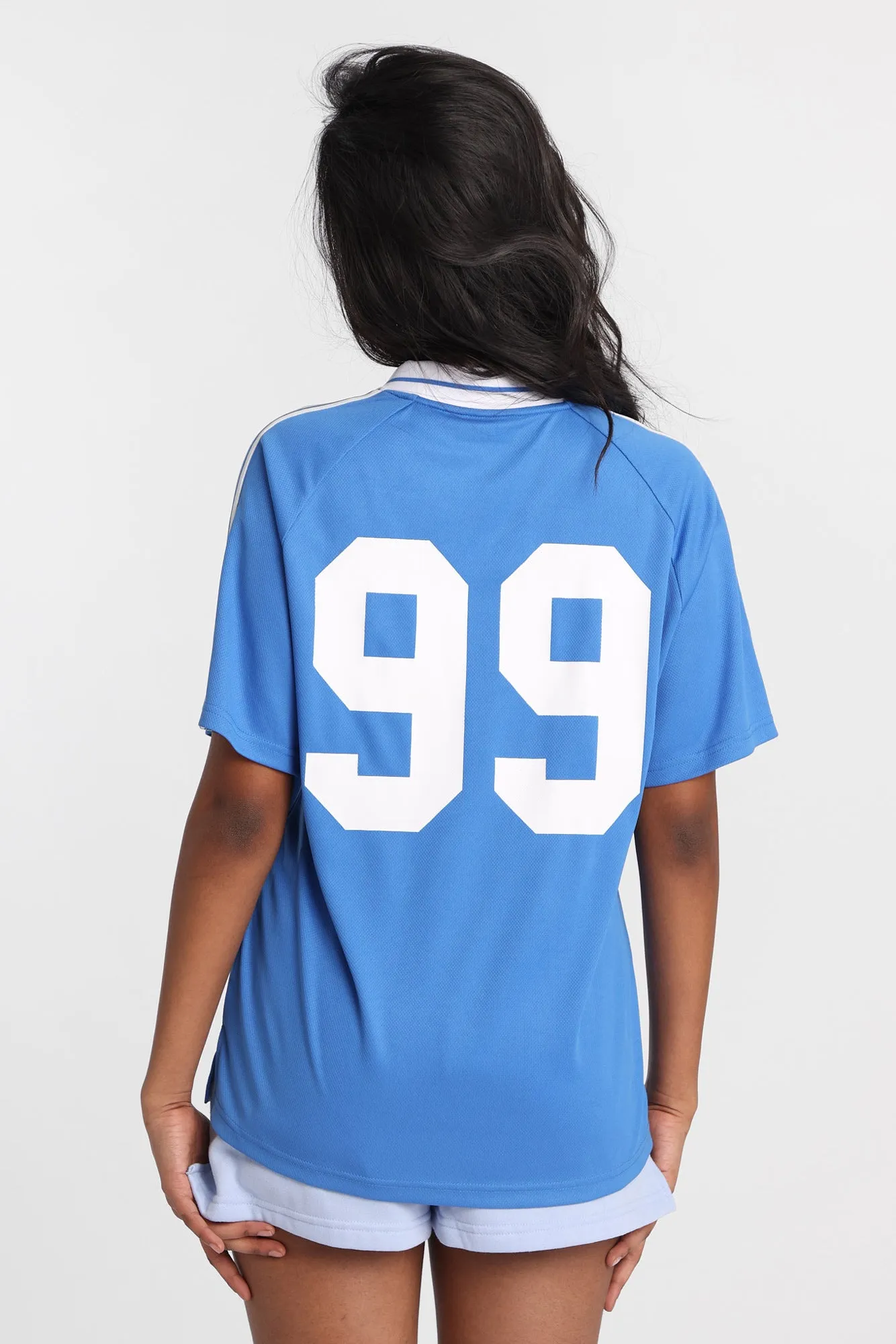 Italia Embroidered Patch Soccer Jersey sold by Bluenotes product image thumbnail 3