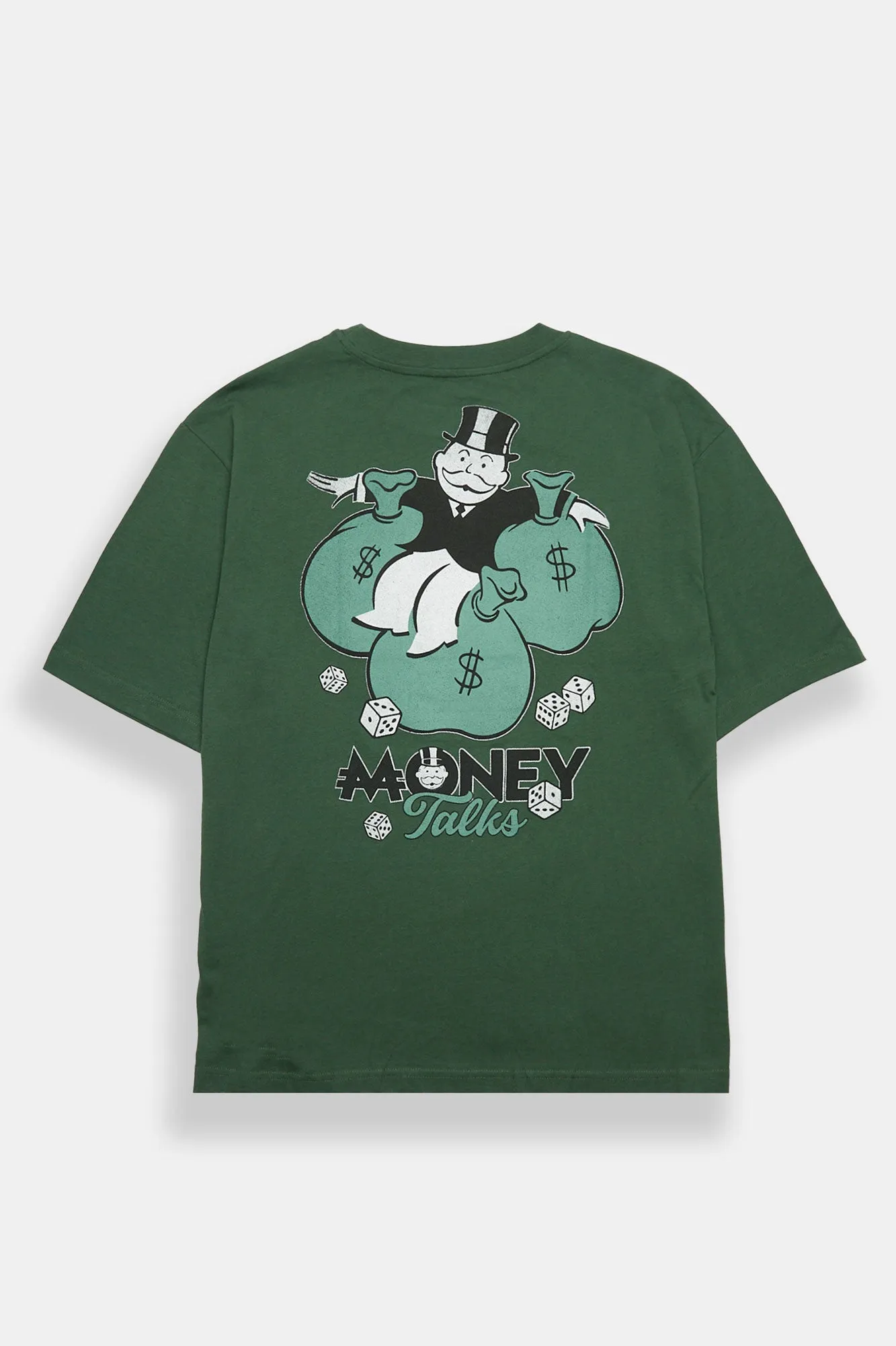 Monopoly Roll The Dice Graphic Oversized Tee sold by Bluenotes
