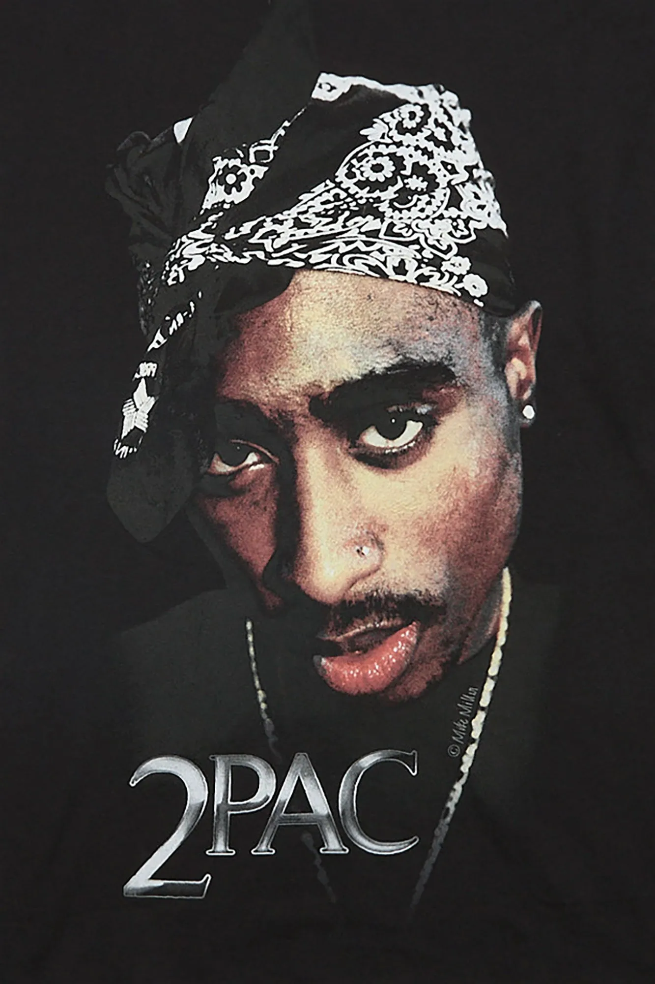 2Pac The World Graphic Oversized Tee sold by Bluenotes product image thumbnail 2