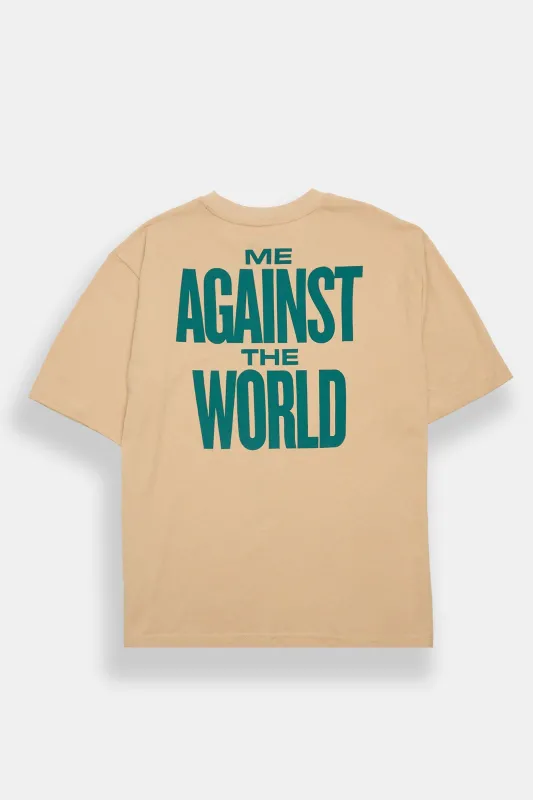 Tupac Me Against The World Graphic Oversized Tee made by Aeropostale