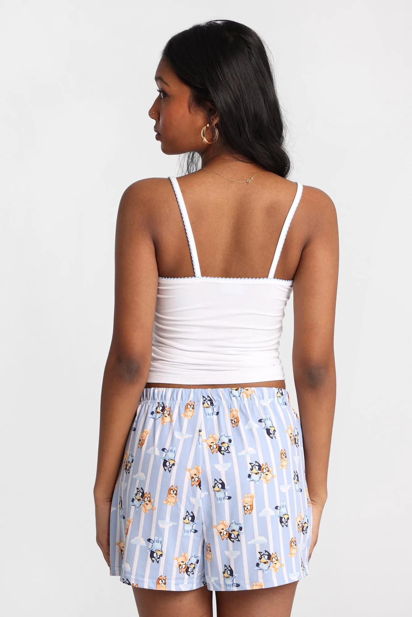 Bluey Graphic Super Soft Pajama Camisole & Shorts 2-Piece Set sold by Bluenotes product image thumbnail 2