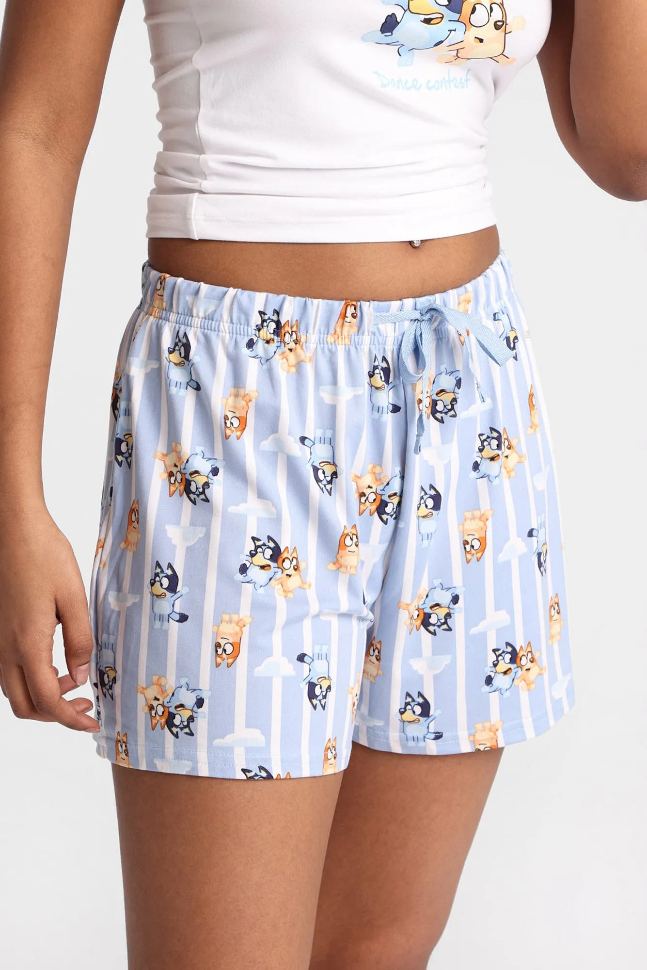 Bluey Graphic Super Soft Pajama Camisole & Shorts 2-Piece Set sold by Bluenotes product image thumbnail 4